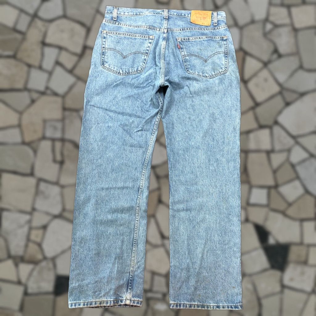 Levi's VINTAGE Levi's 505 Jeans | Regular Straight Denim 38x30 Mens Blue 5-Pocket Zip Size US 38 / EU 54 - 1 Thumbnail