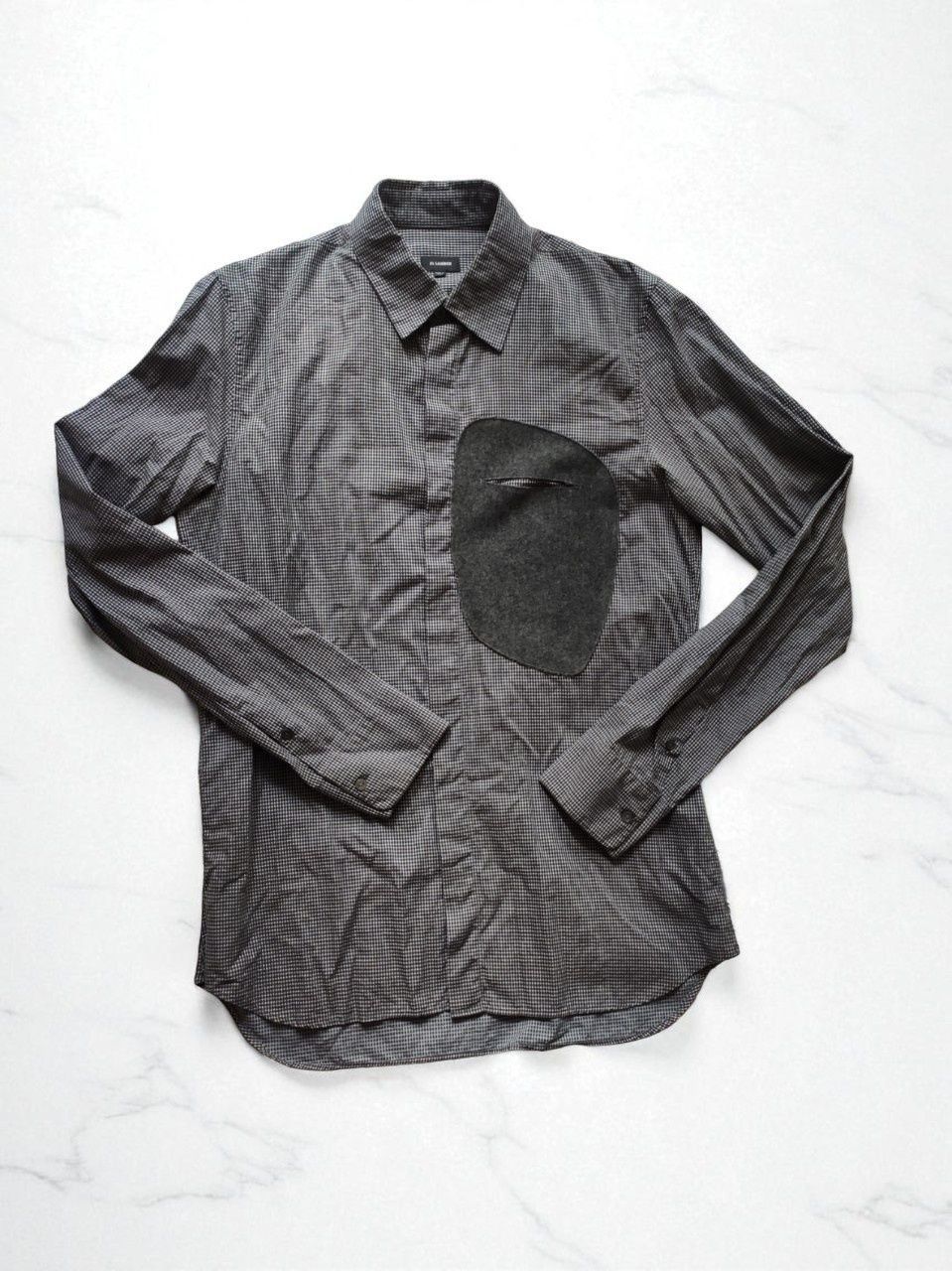 Jil Sander Jil Sander Wool Cashmere Pocket Shirt Size US M / EU 48-50 / 2 - 1 Thumbnail