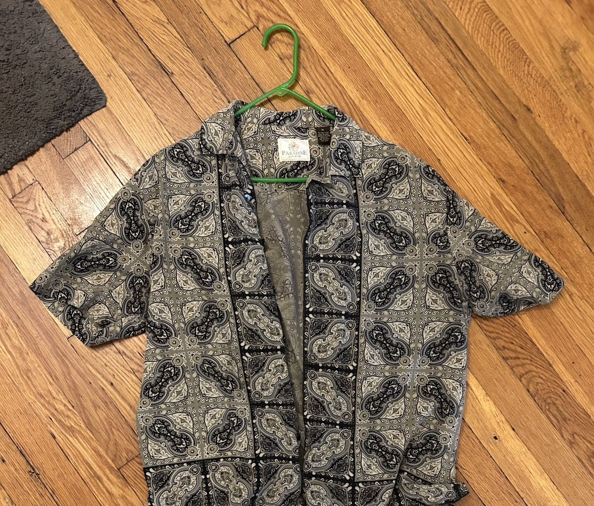 Paradise Tony Soprano style button down short sleeve Size US M / EU 48-50 / 2 - 1 Thumbnail