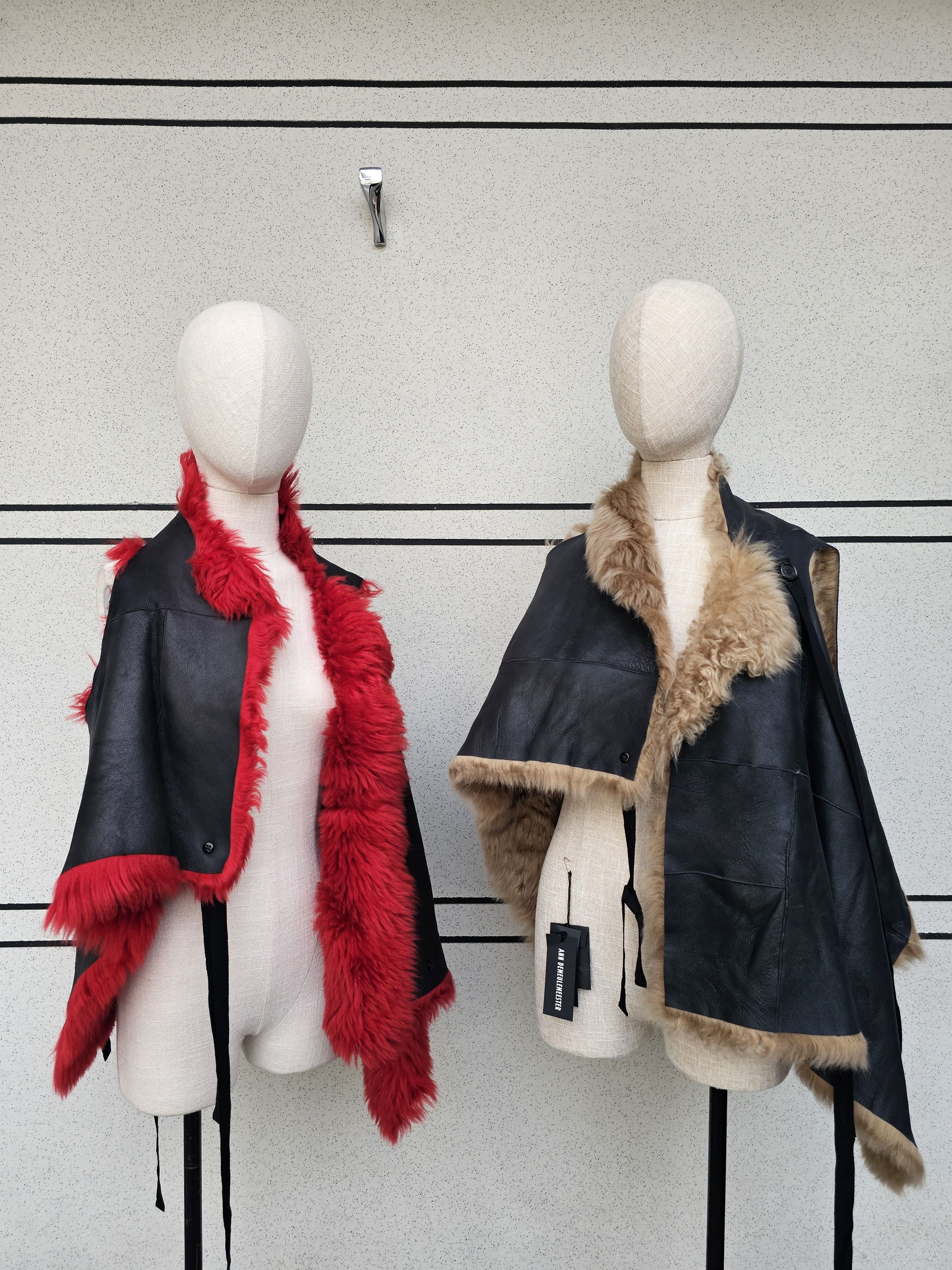 Ann Demeulemeester Ann Demeulemeester Fur coat jacket Size M / US 6-8 / IT 42-44 - 1 Thumbnail