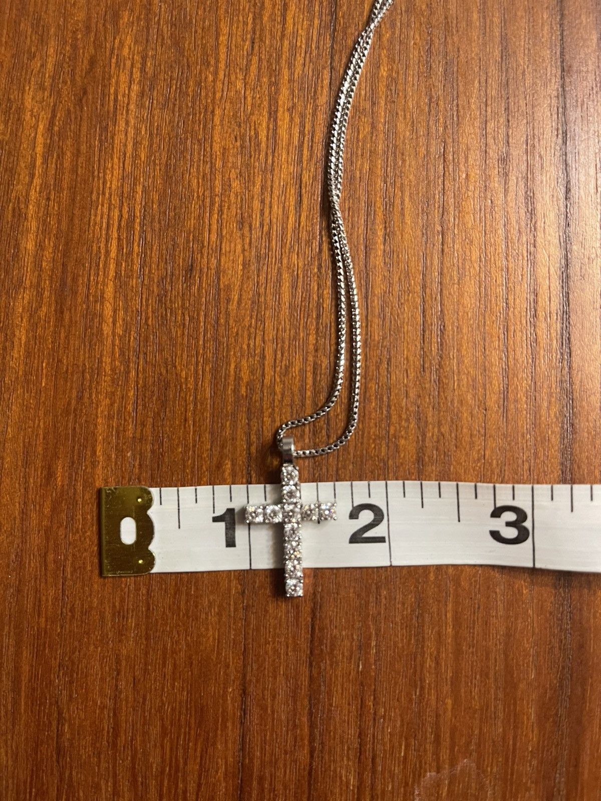 If And Co Ifandco Micro Harvey Diamond Cross Pendant Size ONE SIZE - 4 Thumbnail