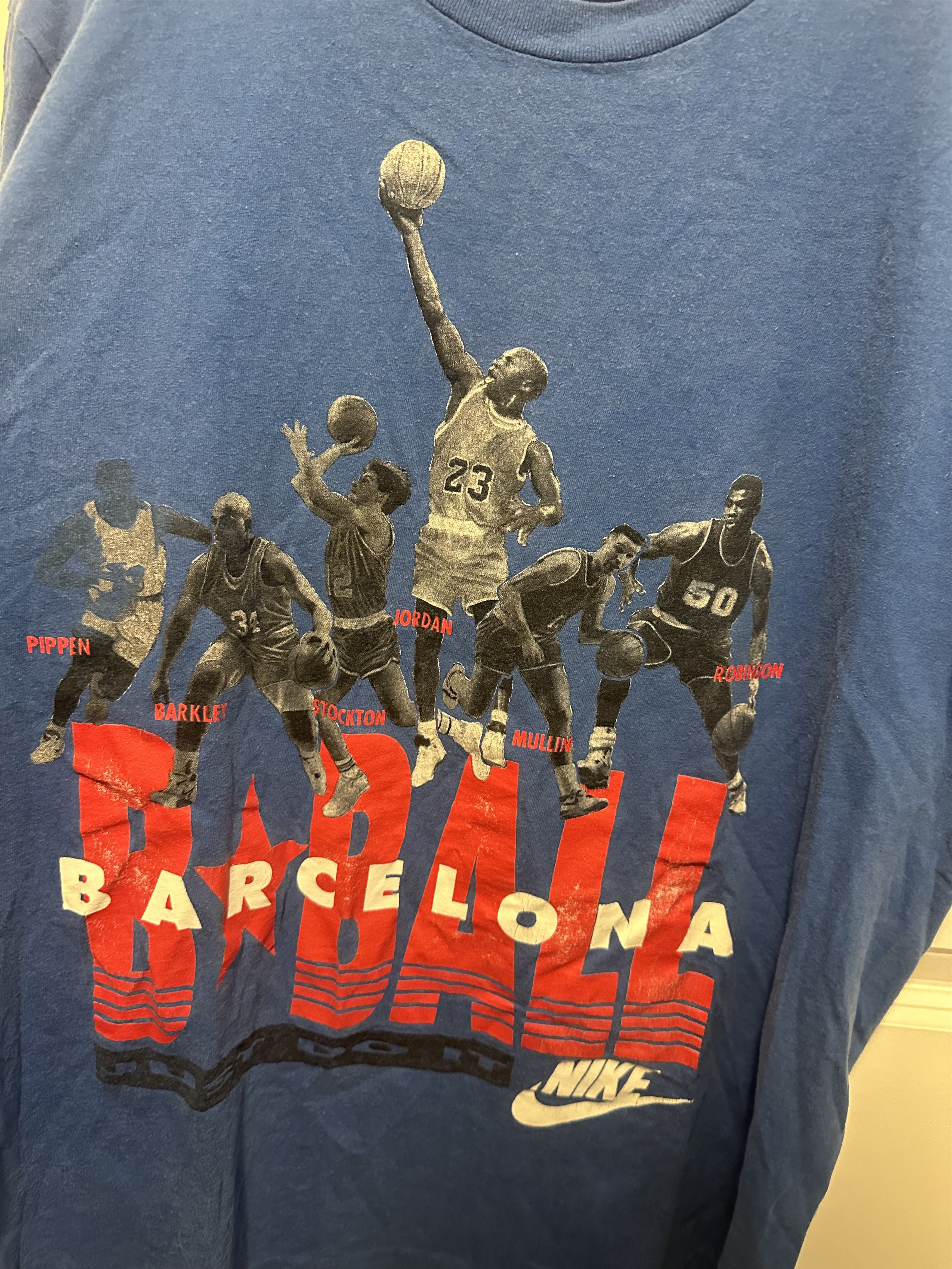 Nike 1992 Dream Team Barcelona Olympics Tee Size US XL / EU 56 / 4 - 2 Thumbnail