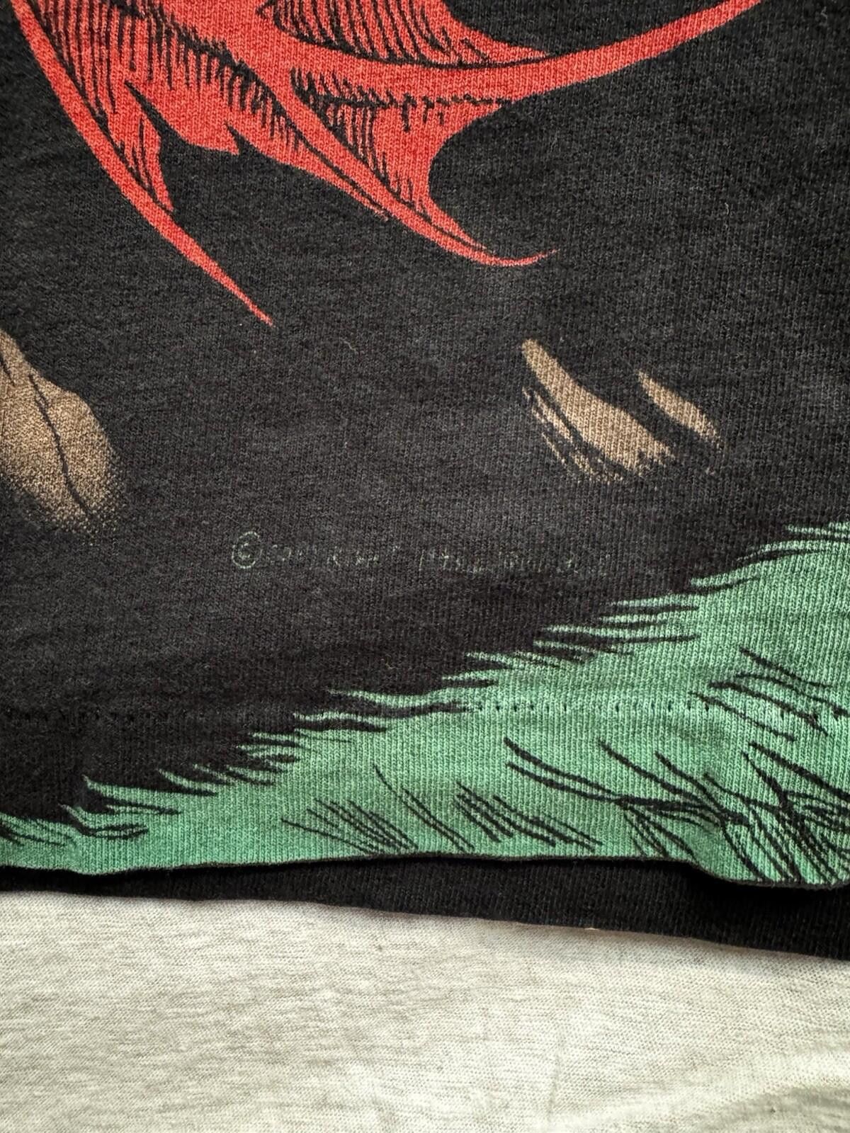Liquid Blue Vintage 1993 Liquid Blue Dragon Knight Single Stitch T-Shirt Size US L / EU 52-54 / 3 - 5 Thumbnail