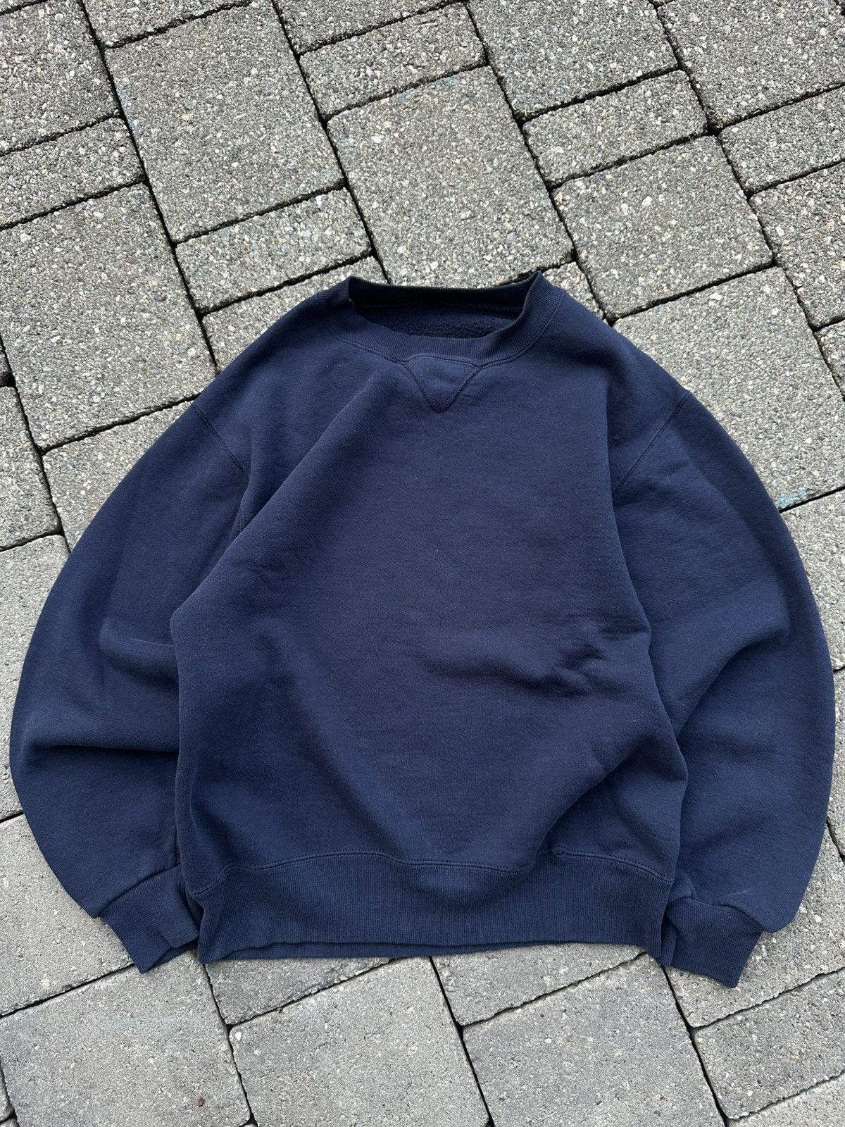 Russell Athletic Navy 90s Russell Crewneck Size US S / EU 44-46 / 1 - 1 Thumbnail