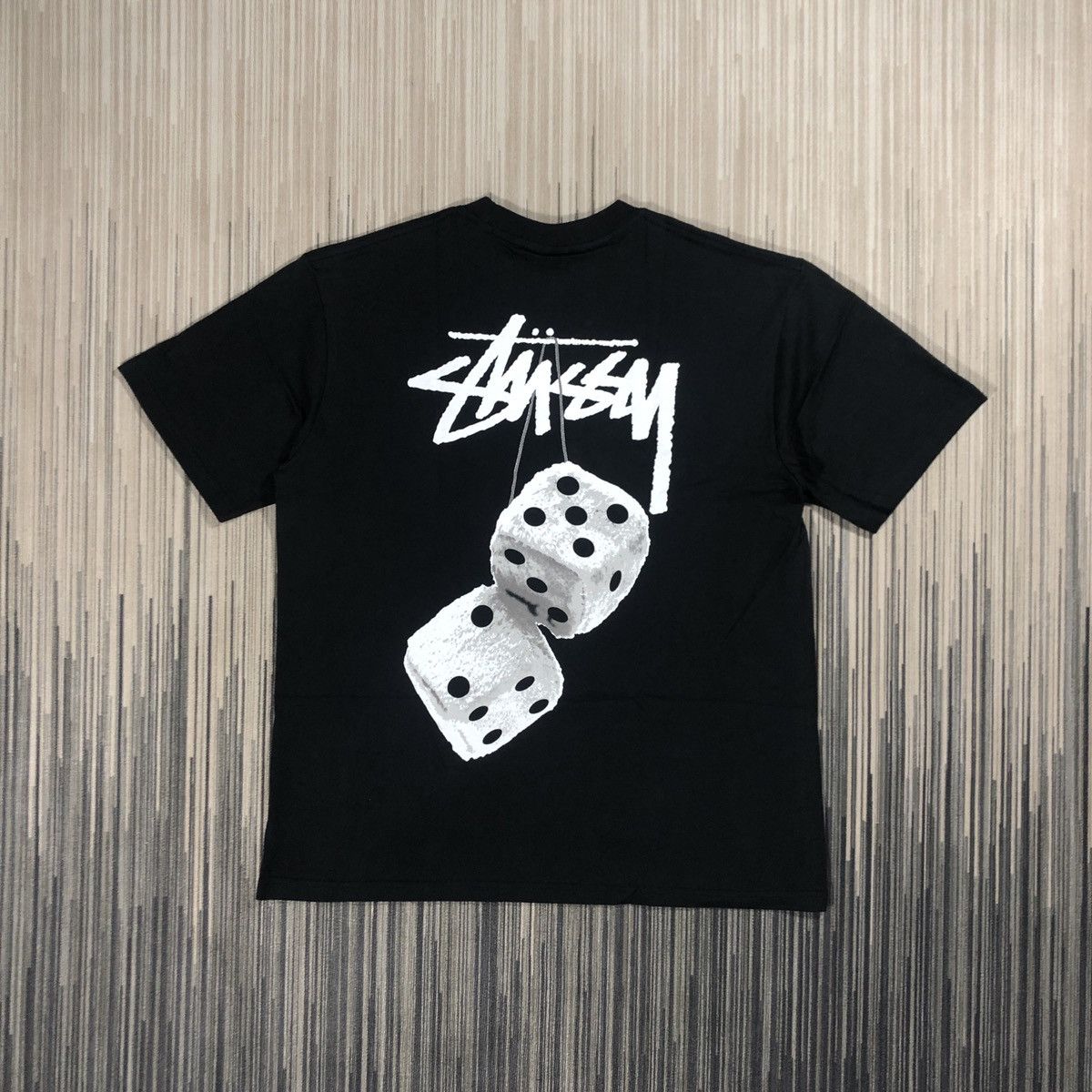 Streetwear × Stussy × Vintage Stussy Fuzzy Dice Tee | Grailed