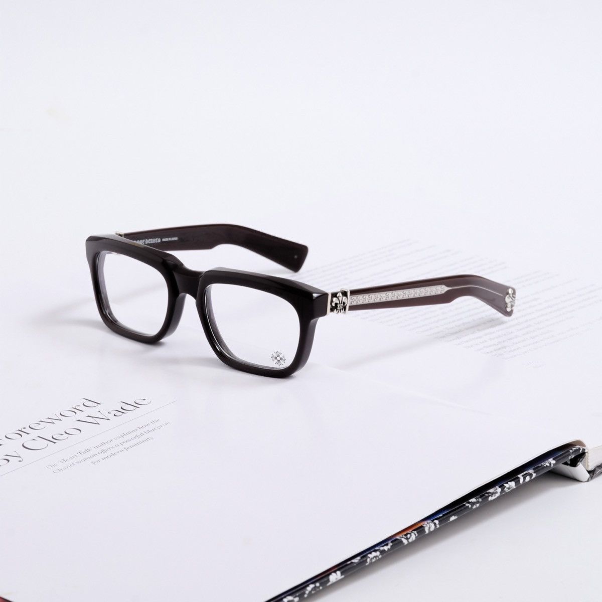 Chrome Hearts CHROME HEARTS SEE YOU IN TEA CLASSIC BROWN GLASSES Size ONE SIZE - 1 Thumbnail
