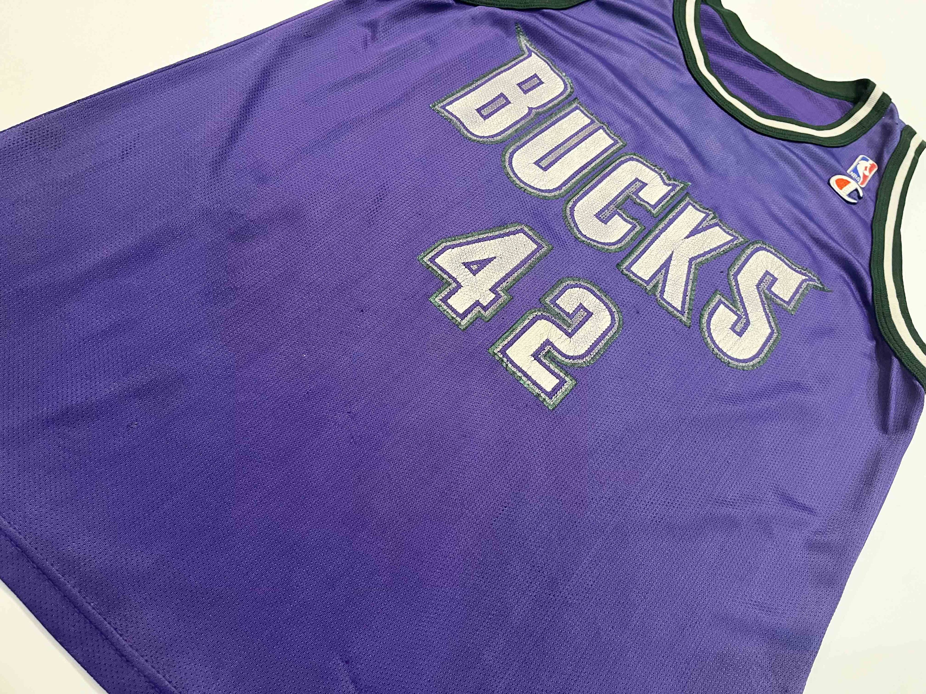 Champion Vintage Champion NBA Milwaukee Bucks BAKER #42 Jersey Size US L / EU 52-54 / 3 - 8 Thumbnail