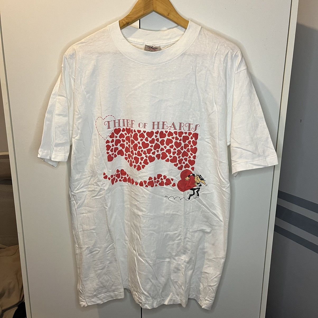 Vintage 90's Thief of Hearts Shirt Size US XL / EU 56 / 4 - 1 Thumbnail