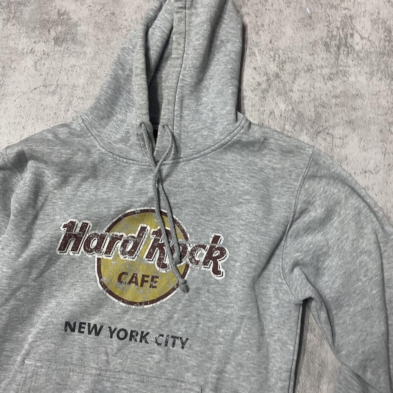 Hard Rock Cafe Grey Hard Rock Cafe New York City hoodie #Y2K #grunge Size US M / EU 48-50 / 2 - 2 Thumbnail