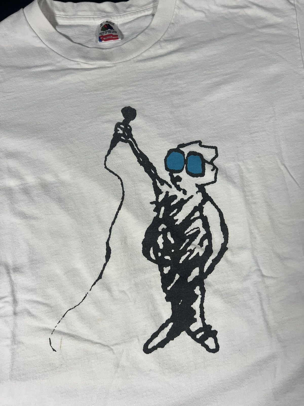 Band Tees Vintage 1995 Harry Caray Unplugged Tour Art Graphic Band Tee Size US XL / EU 56 / 4 - 2 Thumbnail