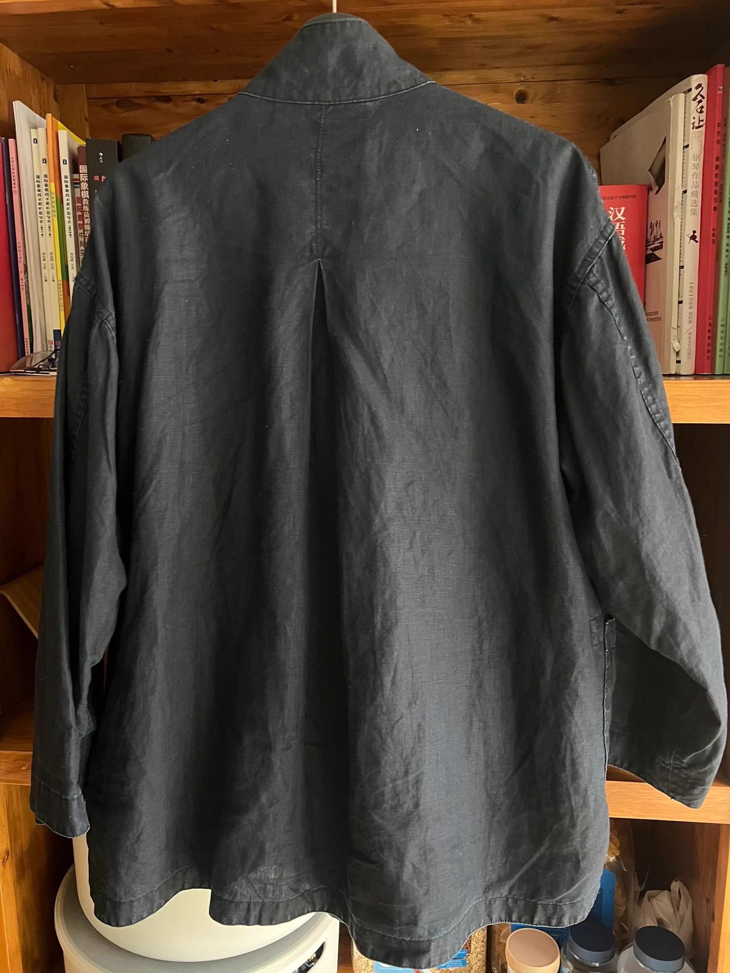 Polo Ralph Lauren Porter Classic Linen Button Indigo Silicone Fading Denim 2 Size US M / EU 48-50 / 2 - 7 Thumbnail