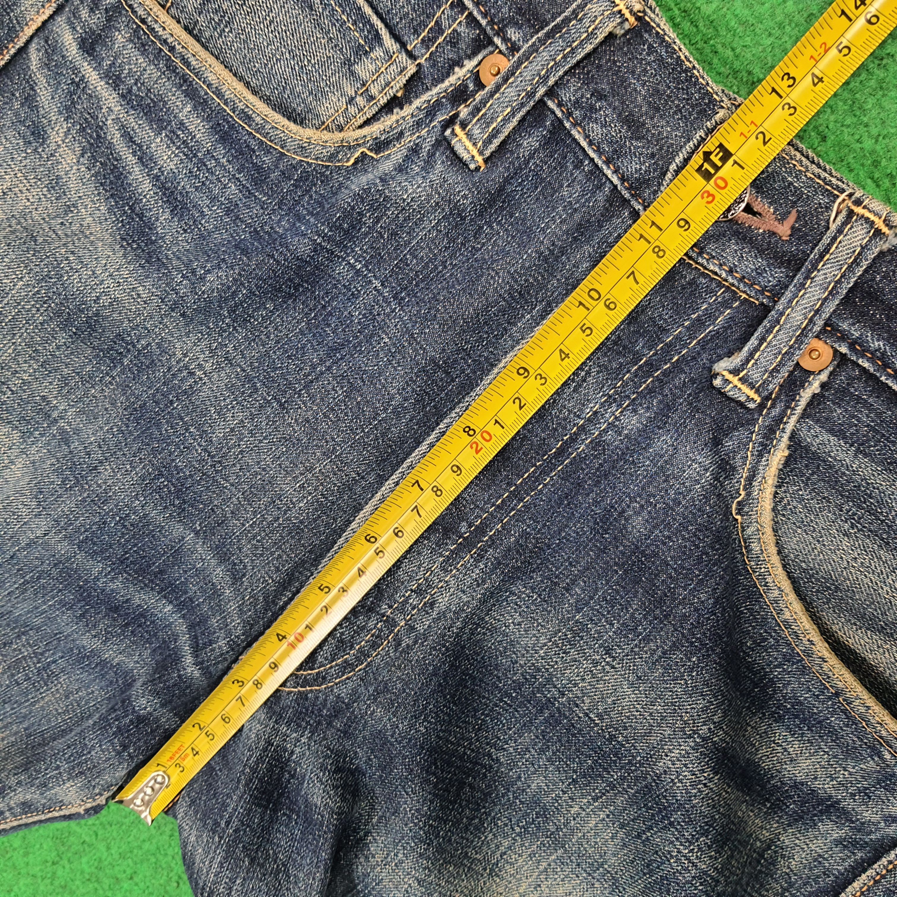 The Real McCoy's Vintage Joe McCoy 901 Selvedge Denim Repro Jeans E1N37 Size US 29 - 12 Thumbnail