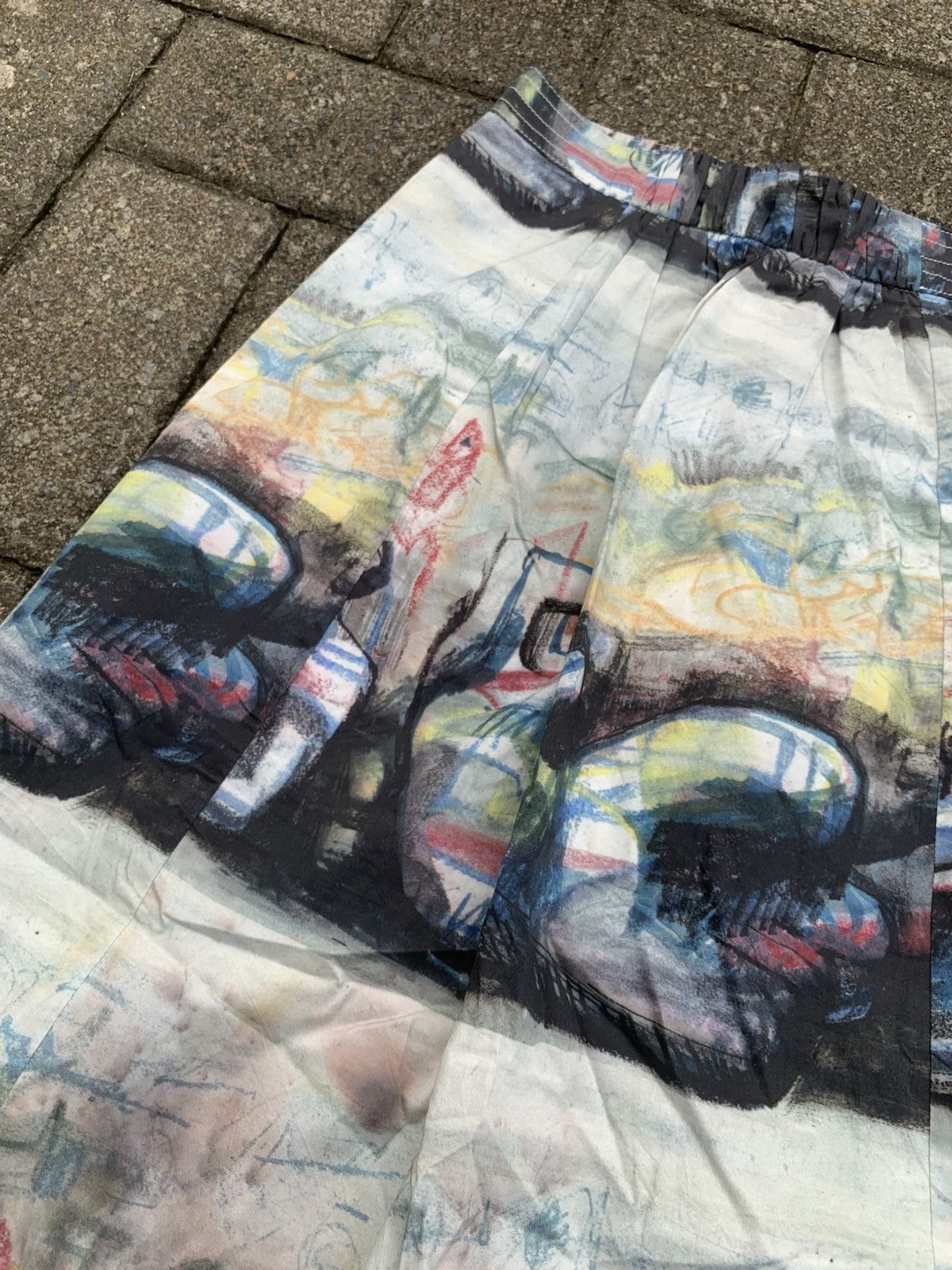 Burberry Skirt Burberry All Over Art Print Size 25" / US 0 / IT 36 - 5 Thumbnail