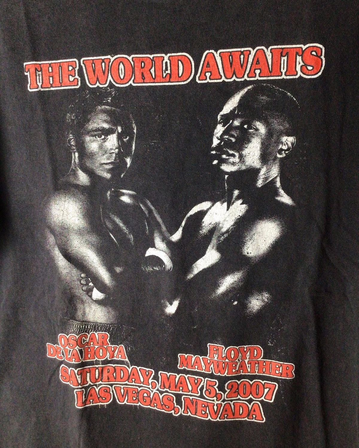 Other Floyd Mayweather VS Ocar De la hoya 2007 Size US XL / EU 56 / 4 - 4 Thumbnail