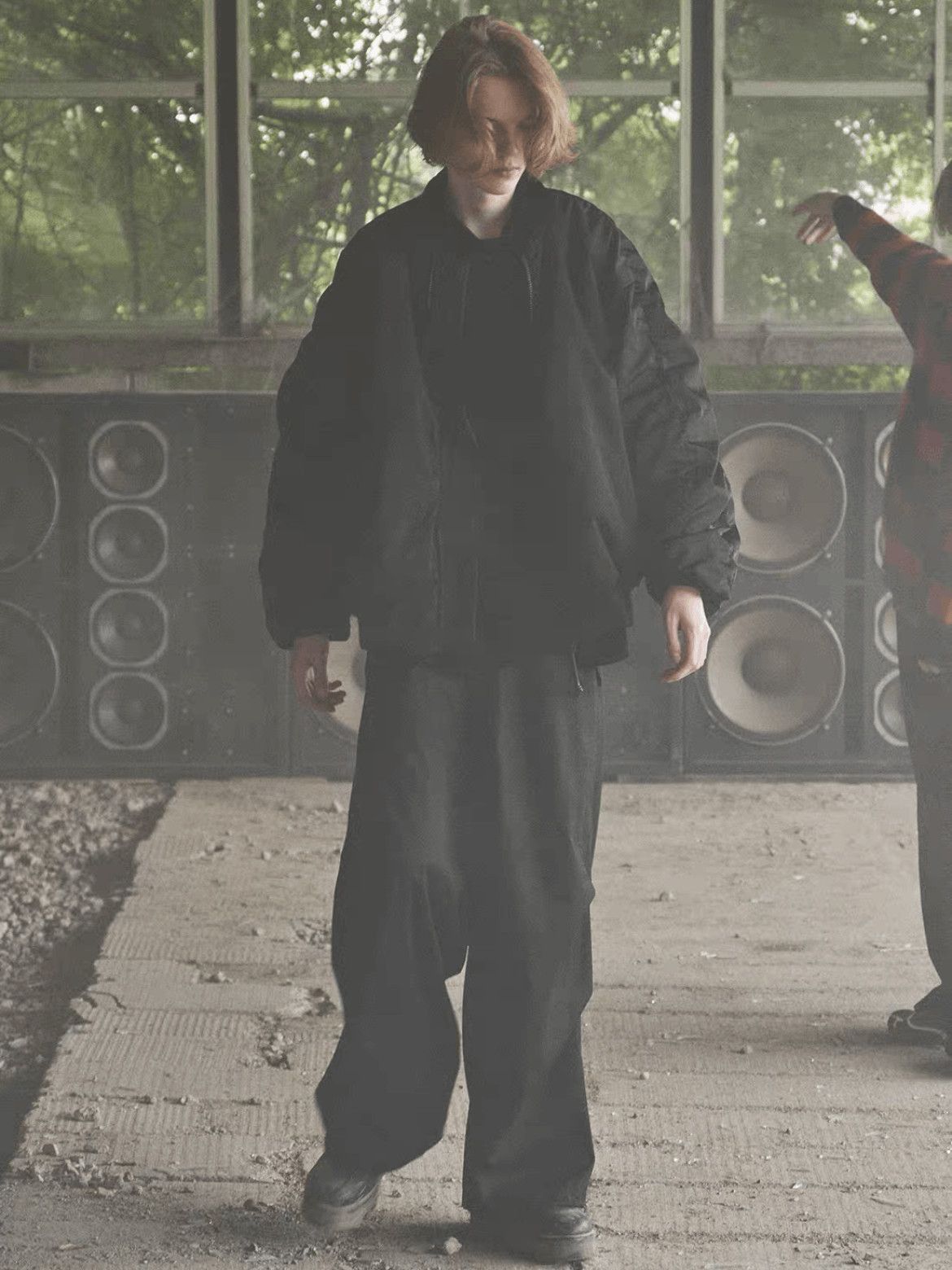 Lad Musician Sz 44 Lad Musician 21SS Runway Oversize Bomber-2507 Size US S / EU 44-46 / 1 - 4 Thumbnail