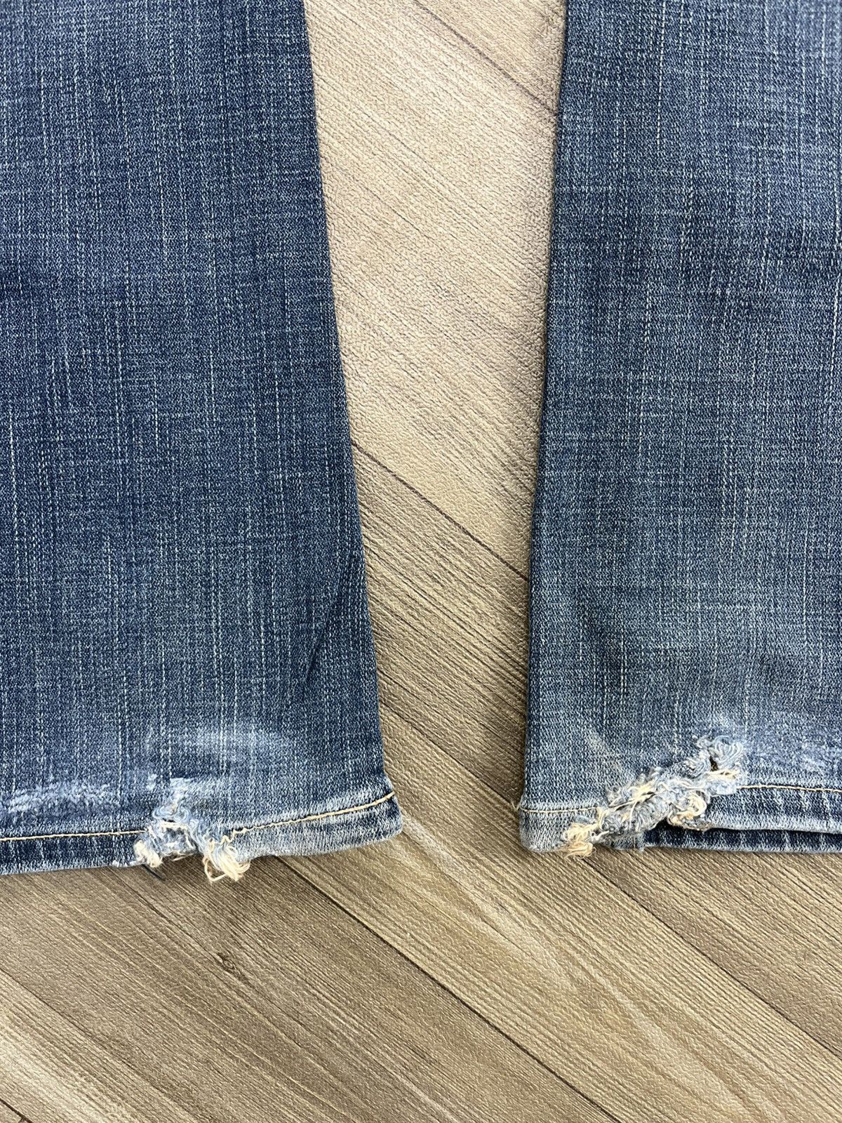 If Six Was Nine 2000s Something Edwin Flare Jeans High Street Japan Boot Cut Size US 26 / EU 42 - 11 Thumbnail