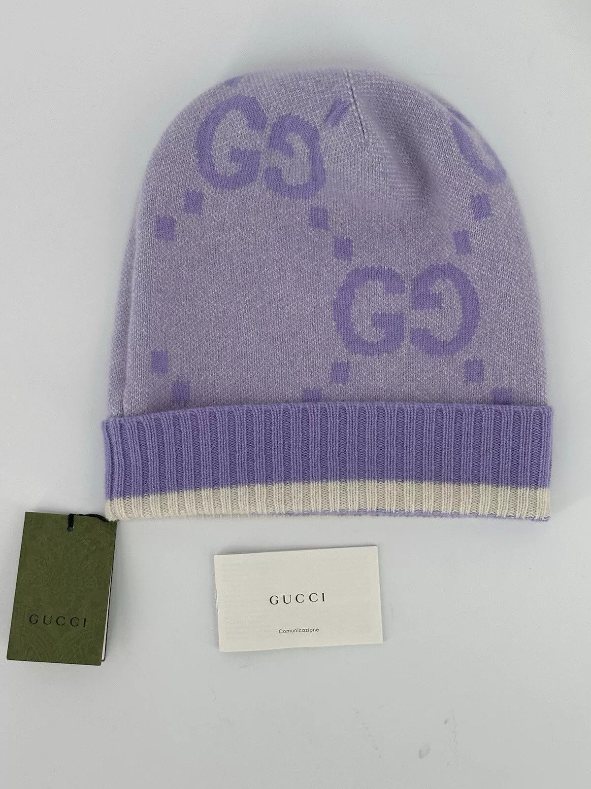 Gucci New Gucci Wool Hat Size-M-57cm Size ONE SIZE - 4 Thumbnail