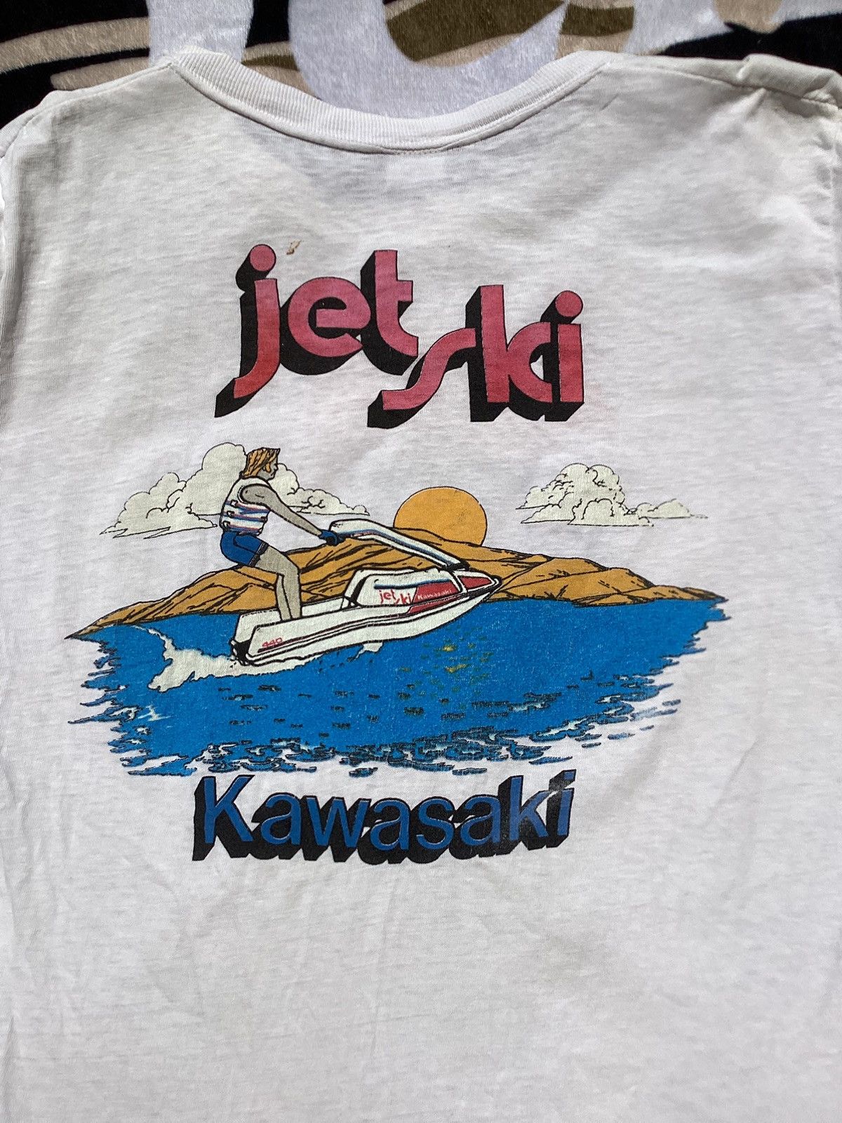 Other Vtg 1979 Redondo Beach Cali offshore races jetski Kawasaki T Size US M / EU 48-50 / 2 - 4 Thumbnail