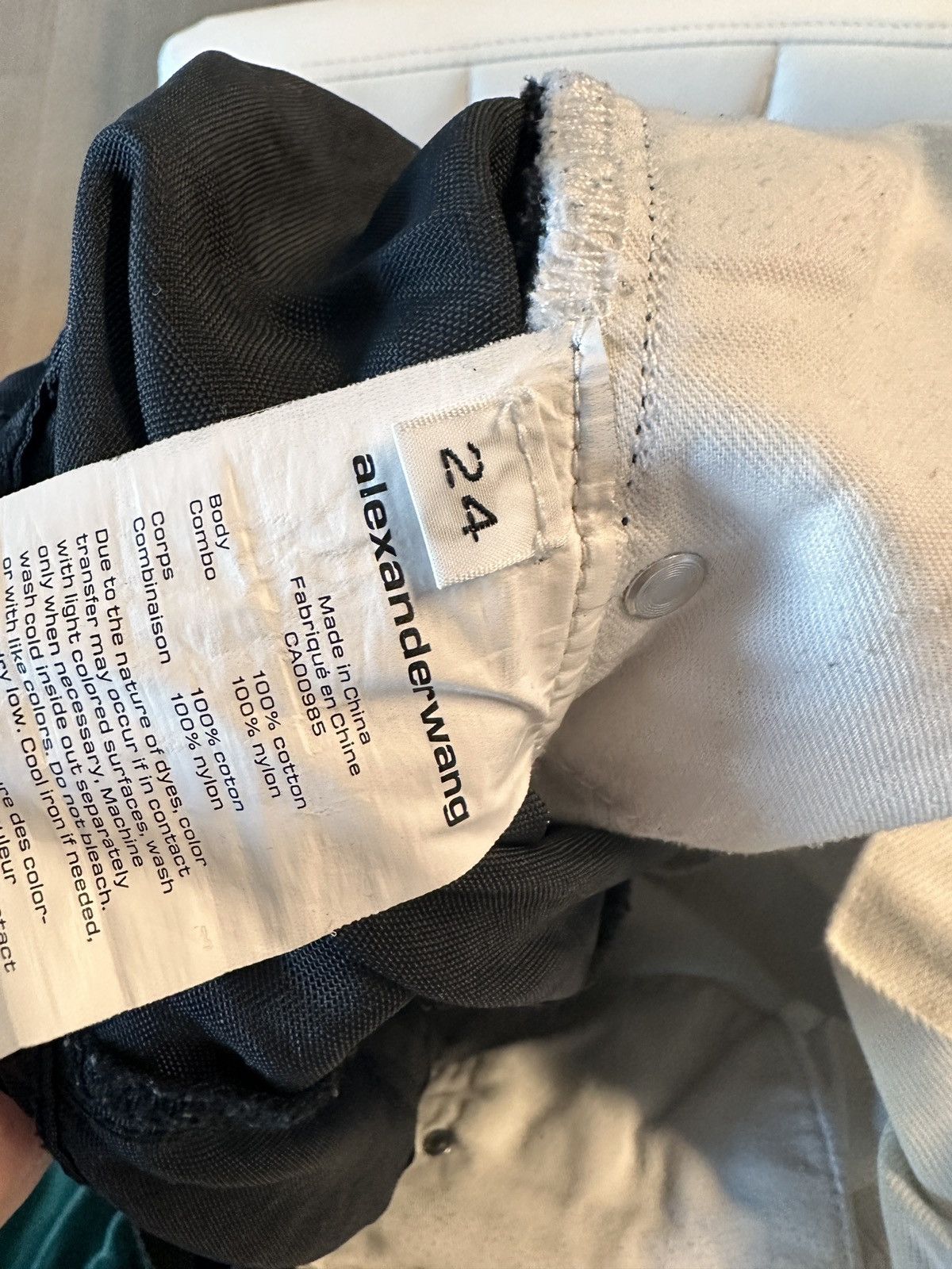 Alexander Wang ALEXANDER WANG Hybrid Cargo Jeans Size 24" / US 00 / IT 34 - 5 Thumbnail