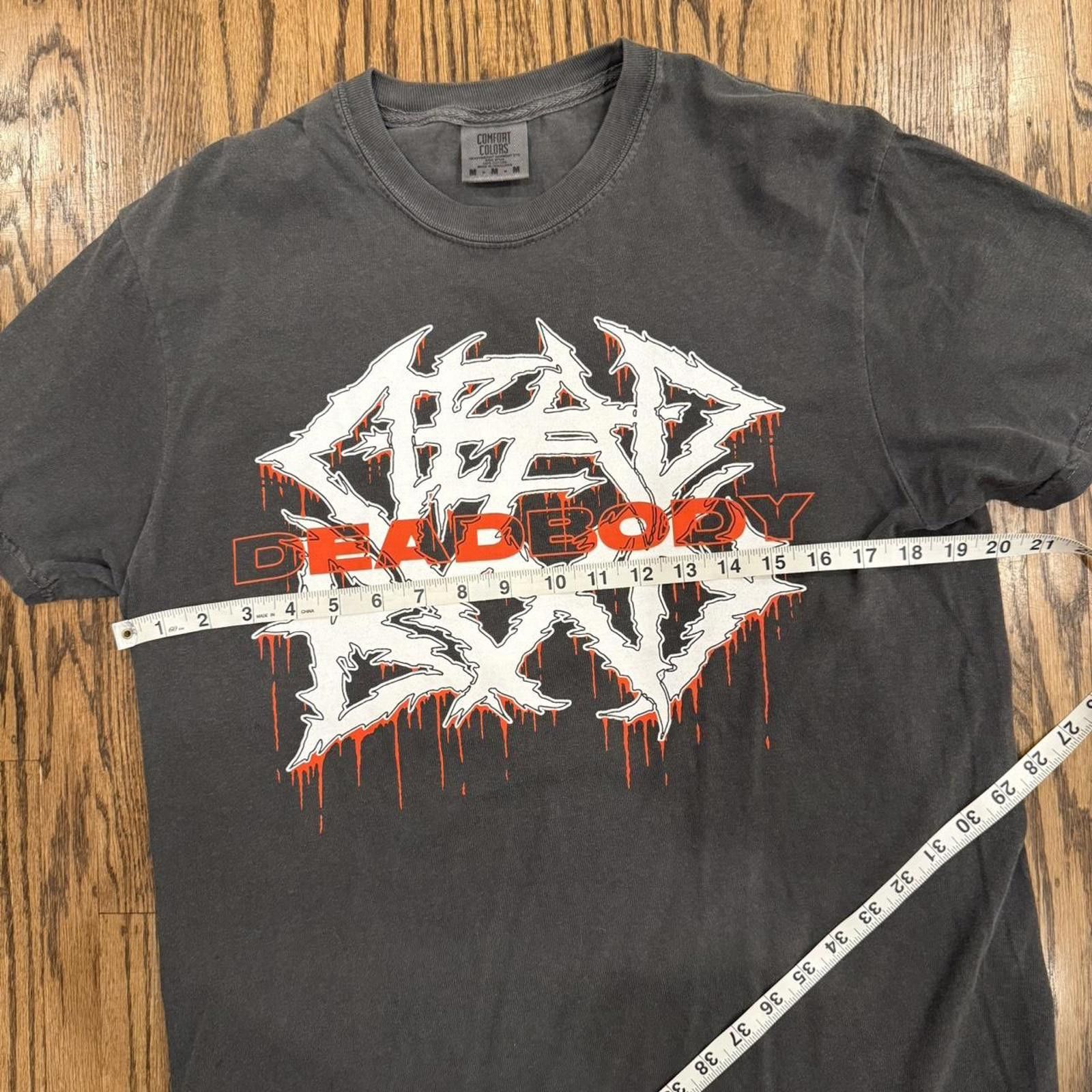 Comfort Colors Dead Body - Spinkick Death Grind Shirt - M Size US M / EU 48-50 / 2 - 3 Thumbnail