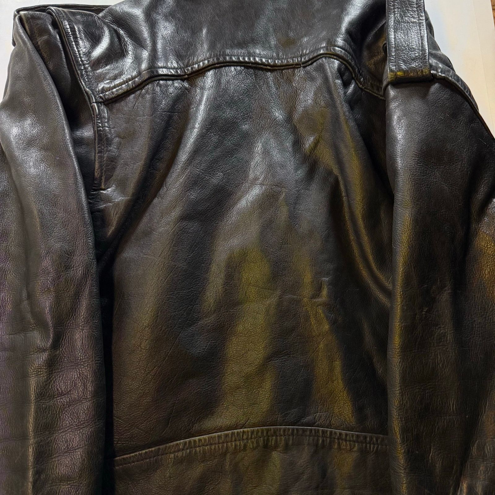 Other Vanguard Jacket Adult 44 Black Leather Motorcycle Size US XXS / EU 40 - 21 Thumbnail