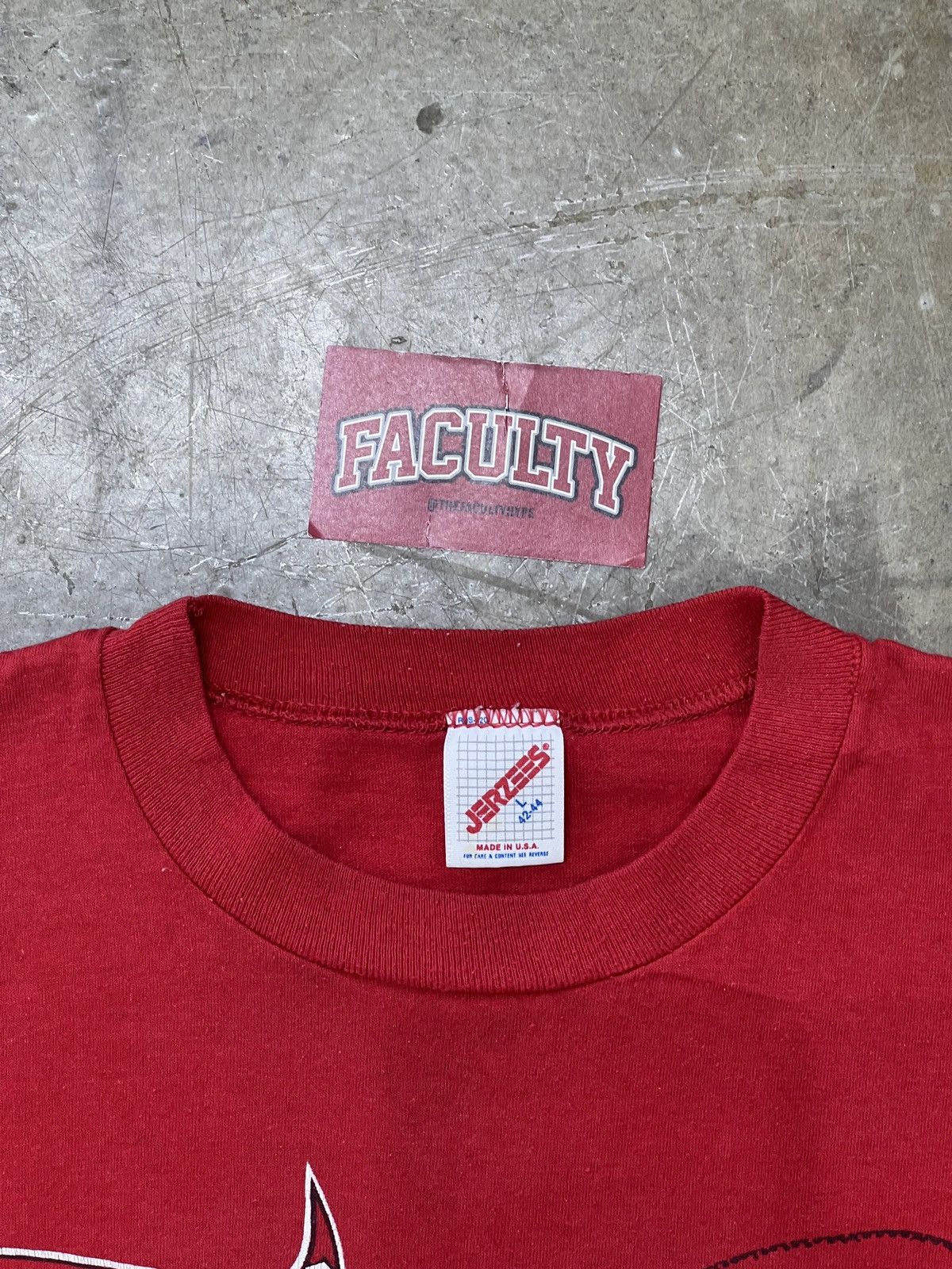 NBA × Vintage Vintage 1991 NBA Champ Chicago Bulls Single Stitch Tee Large Size US L / EU 52-54 / 3 - 3 Thumbnail