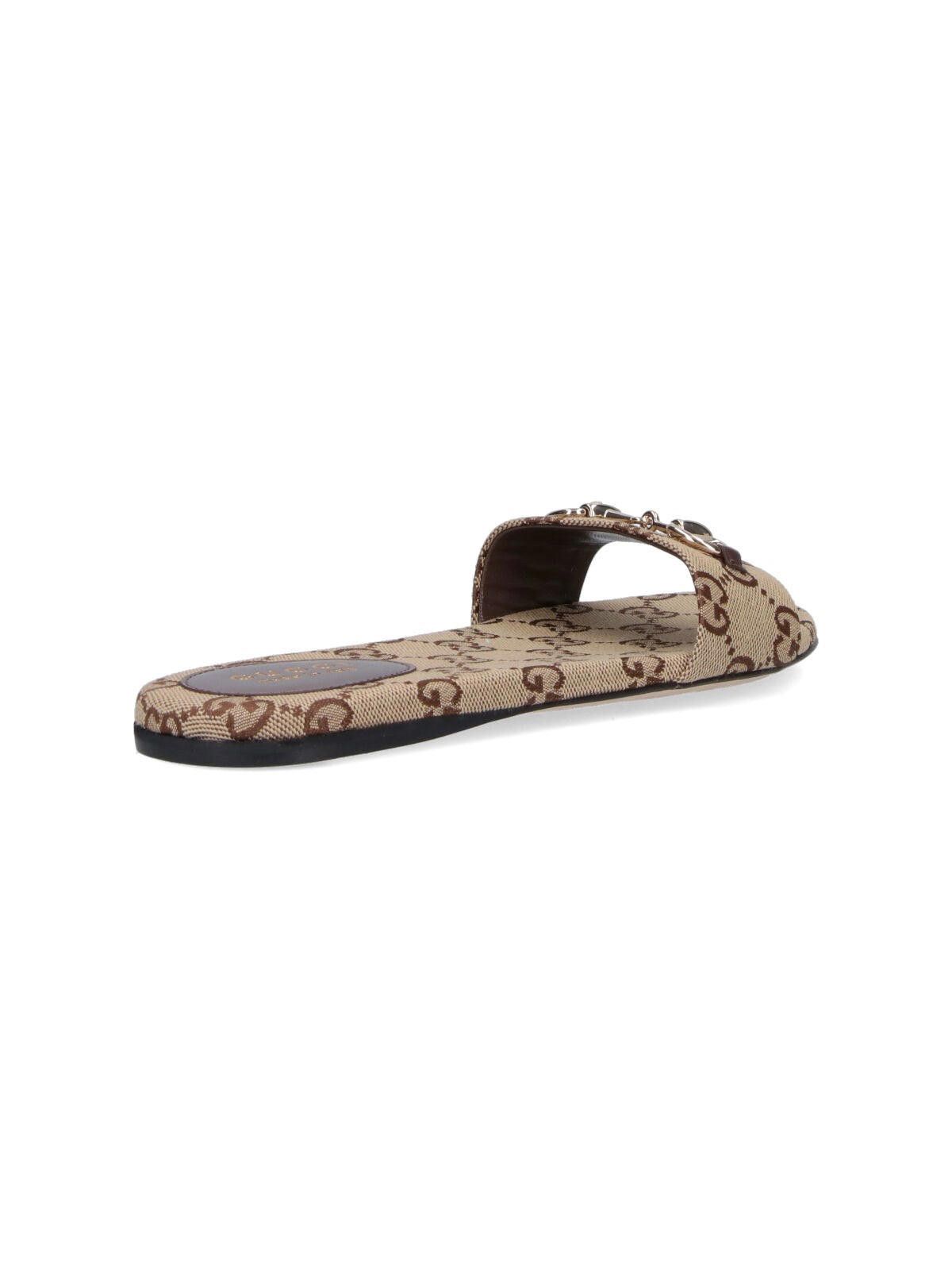 Gucci GUCCI SLIDE SANDAL WITH HORSEBIT SIZE 36 Size ONE SIZE - 3 Thumbnail