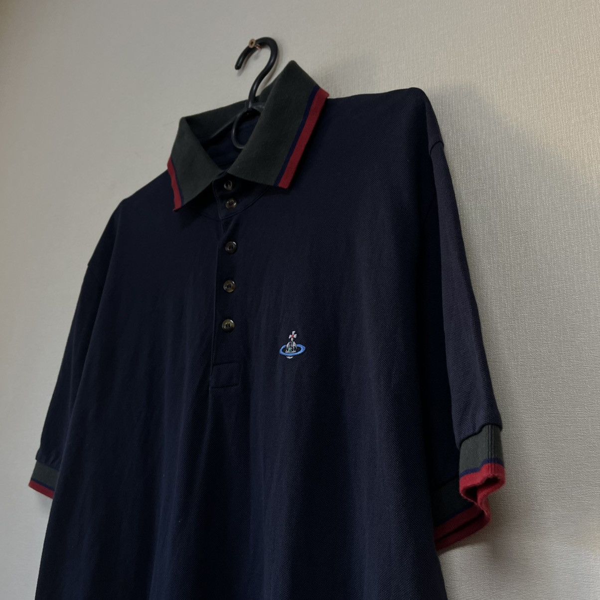 Vivienne Westwood Vivienne Westwood Polo T-Shirt Rare Retro Hype Y2K Size US XL / EU 56 / 4 - 2 Thumbnail