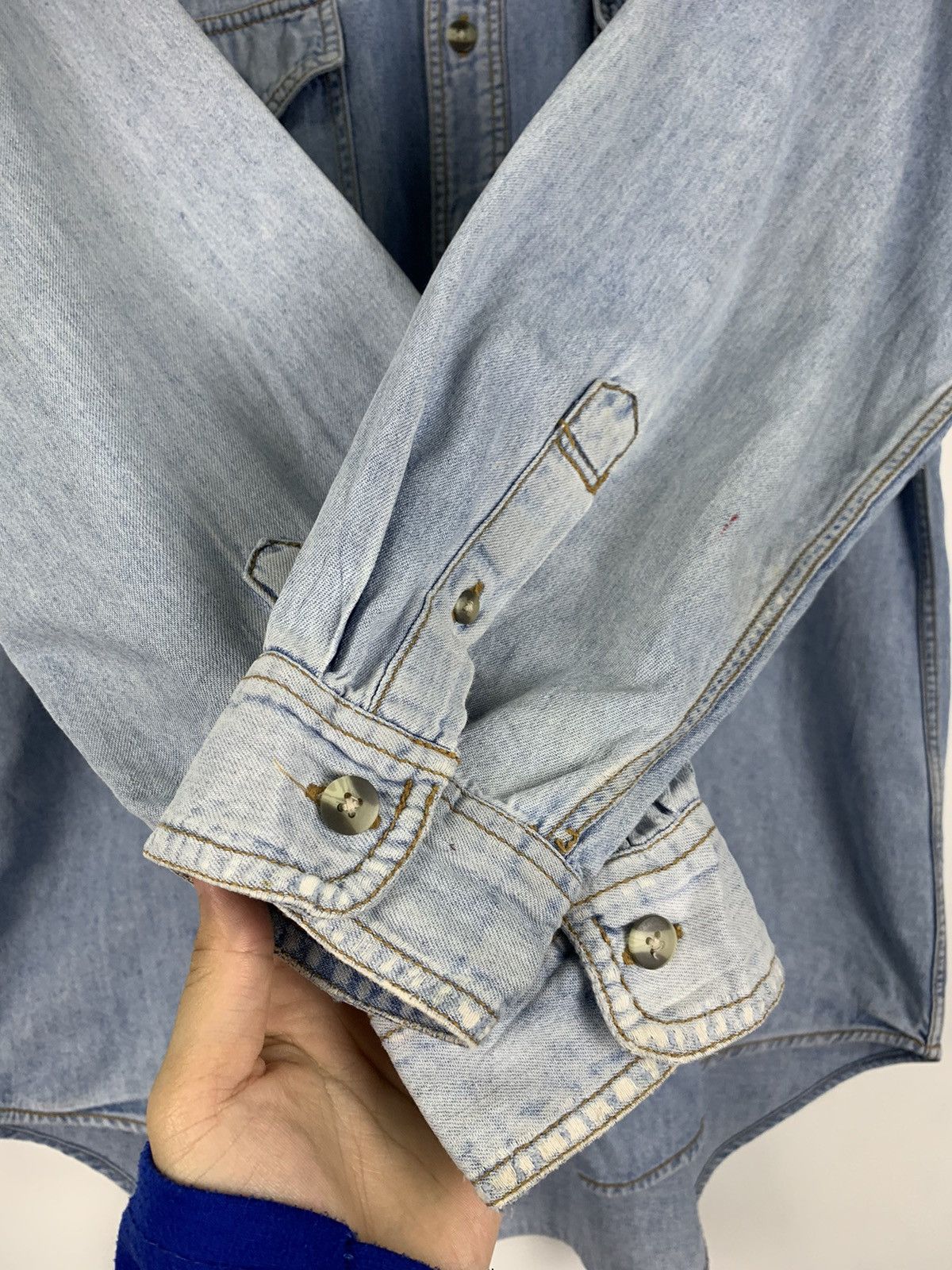 Uniqlo Vintage Uniqlo Denim Jacket Size US L / EU 52-54 / 3 - 9 Thumbnail