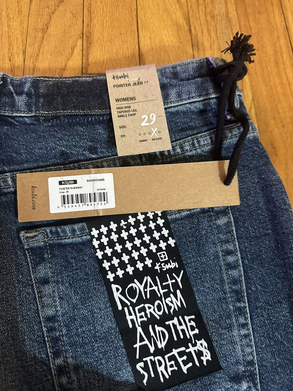 Ksubi Ksubi Women’s High Rise Pointer Jeans Size 29" - 3 Thumbnail