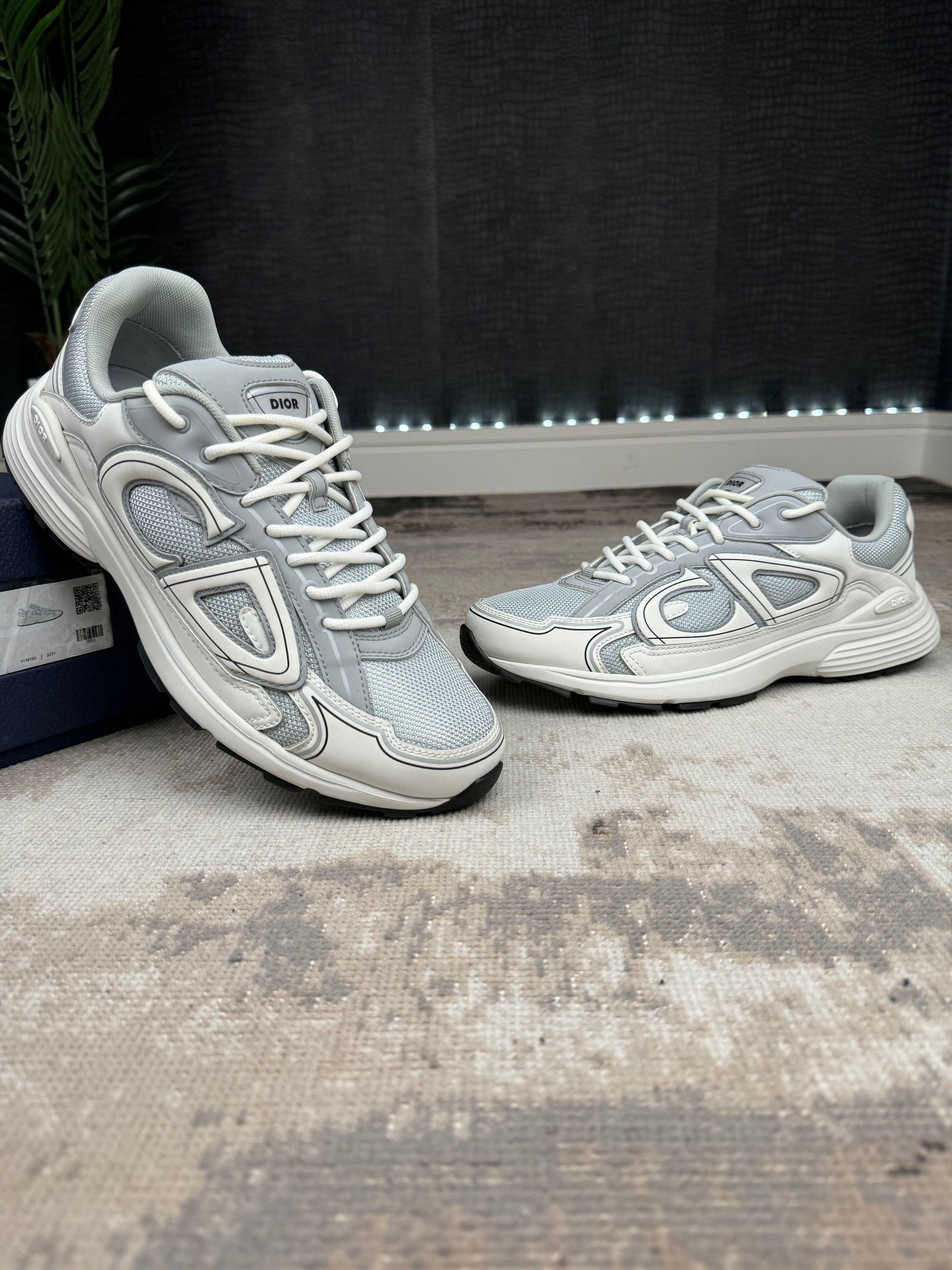 image of Dior B30 Trainers Shoes in Grey, Men's (Size 11)