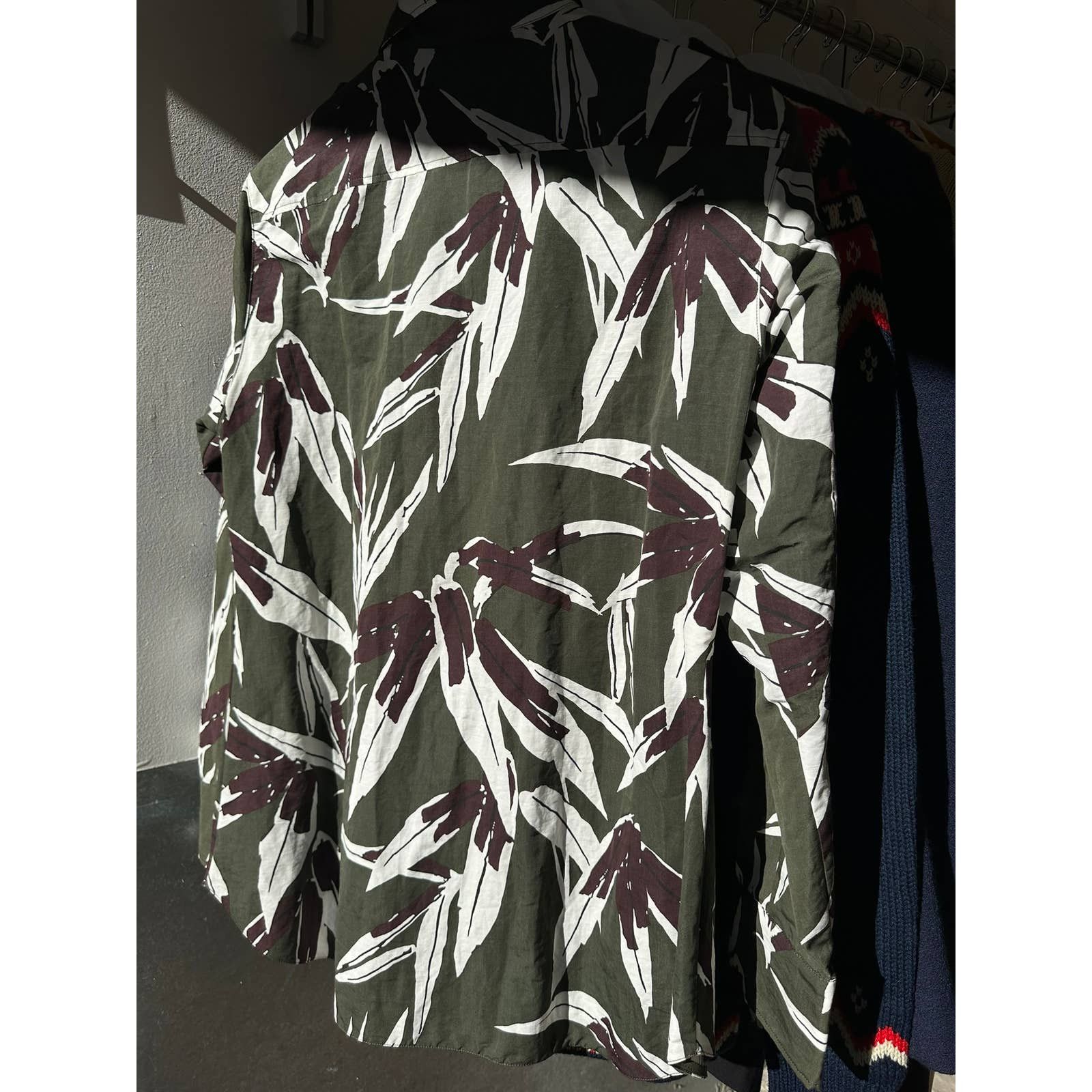 Marni Archive Marni Resort 2015 Flower Camo Print Button-Up [NEW] Size US S / EU 44-46 / 1 - 2 Thumbnail
