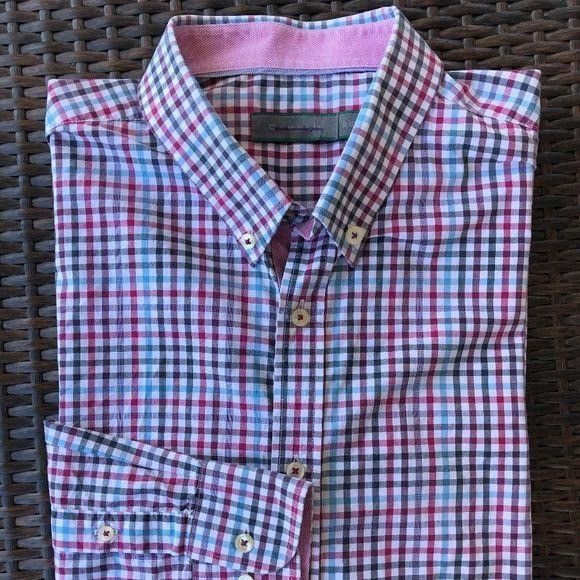 Carven Carven Button Down Gridded Plaid Shirt Mens Contra Size US XL / EU 56 / 4 - 1 Thumbnail