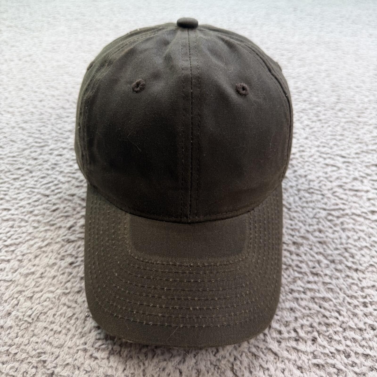 Other Outdoor Cap Waxed Cotton Hat Brown Adjustable Strapback Size ONE SIZE - 1 Thumbnail