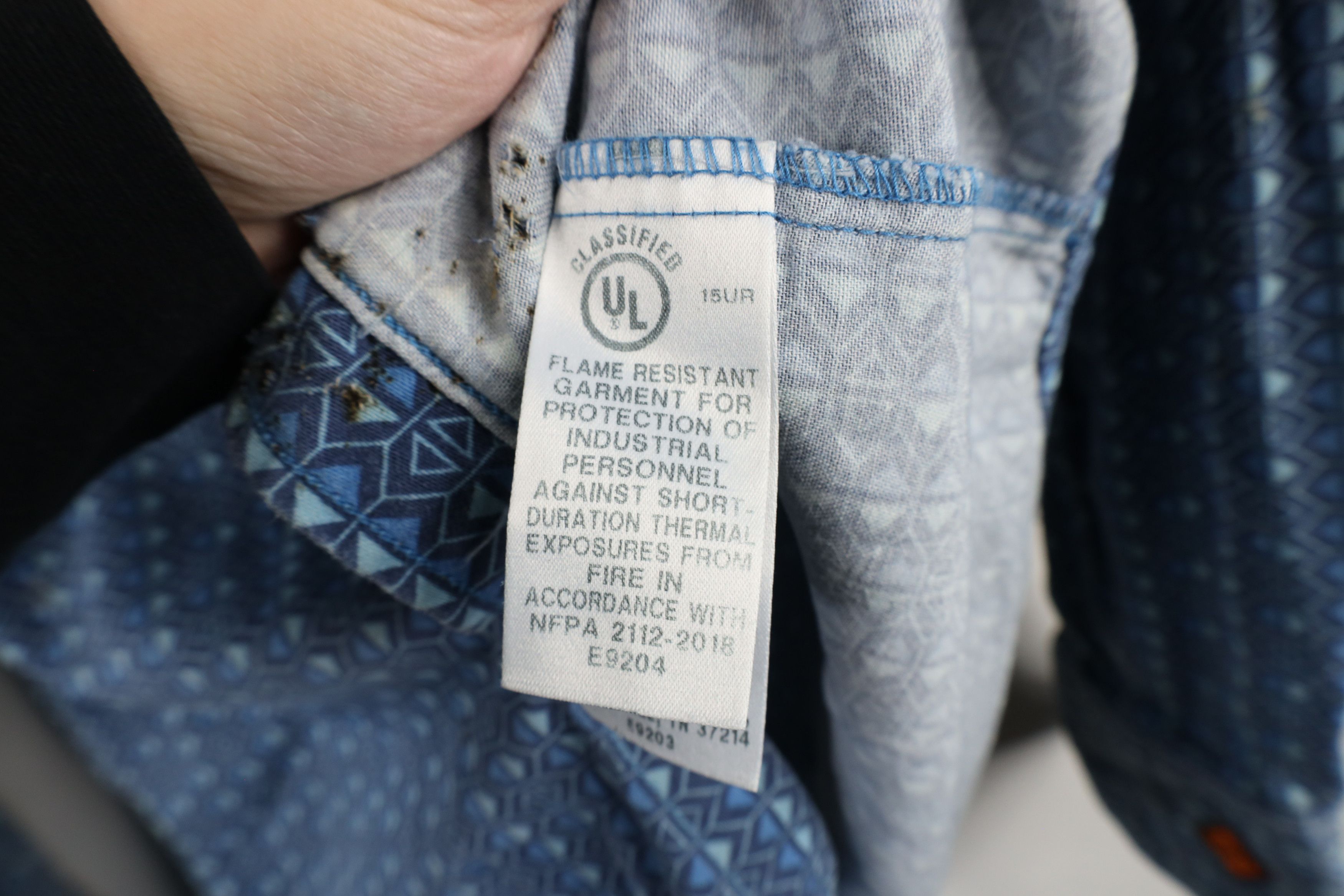 Vintage × Wrangler Wrangler FR 20X Fire Flame Resistant Snap Button Shirt Size US M / EU 48-50 / 2 - 14 Thumbnail