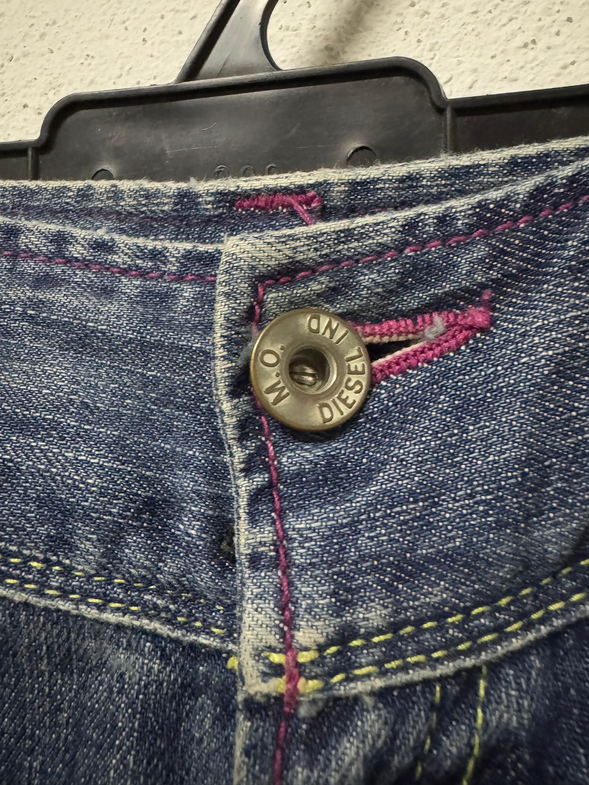 Diesel Sick🔥 Diesel jeans flared nice design Size 29" - 5 Thumbnail