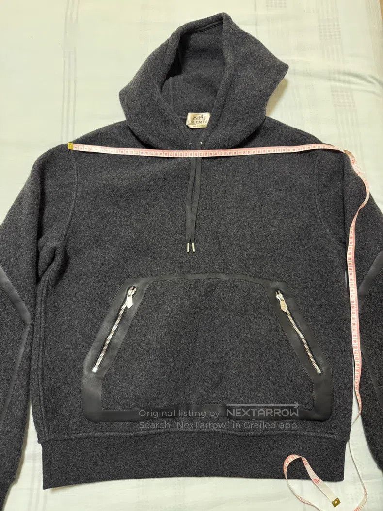 Hermes Hermes Hooded jacket coat Size US L / EU 52-54 / 3 - 3 Thumbnail