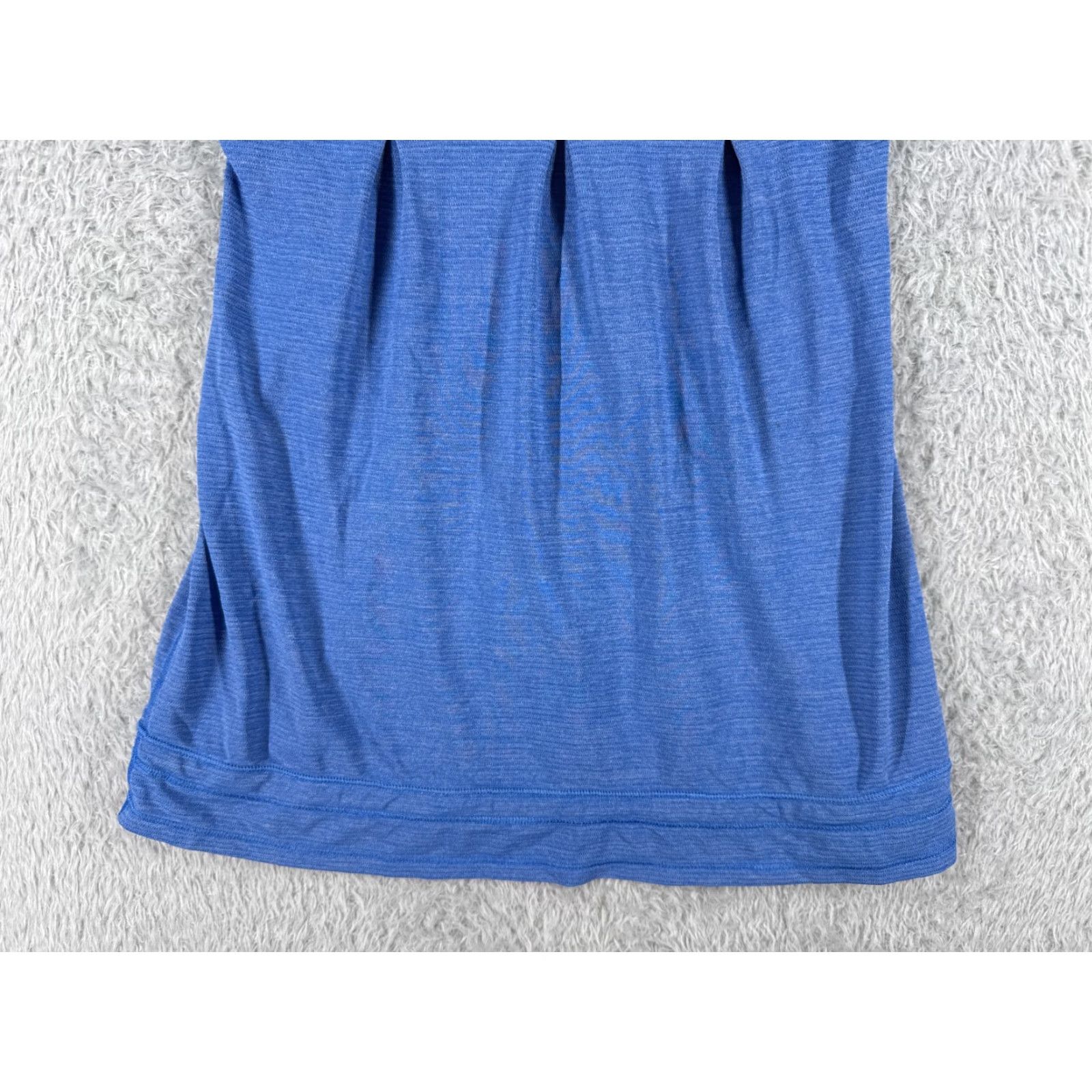 Lululemon Lululemon Shirt Women 4 Blue Tank Sleeveless Racerback Drawstring Built-In Bra Athletic Colorful Outdoor Sports 90s Size S / US 4 / IT 40 - 5 Thumbnail