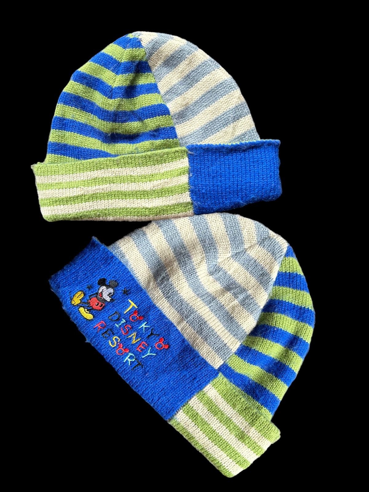 Japanese Brand × Kapital × Vintage Inspired By Kapital Mickey Patchwork Beanie Hats Rare🎌 Size ONE SIZE - 1 Thumbnail