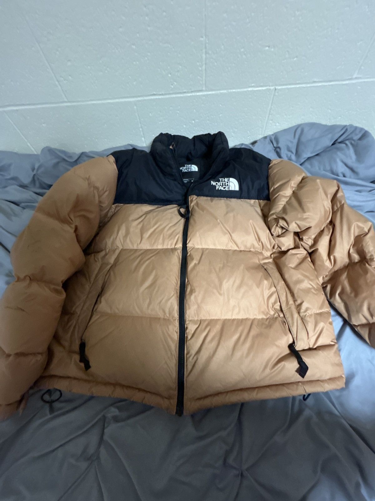 The North Face Black & Gold North Face Puffer Jacket Size US XL / EU 56 / 4 - 1 Thumbnail