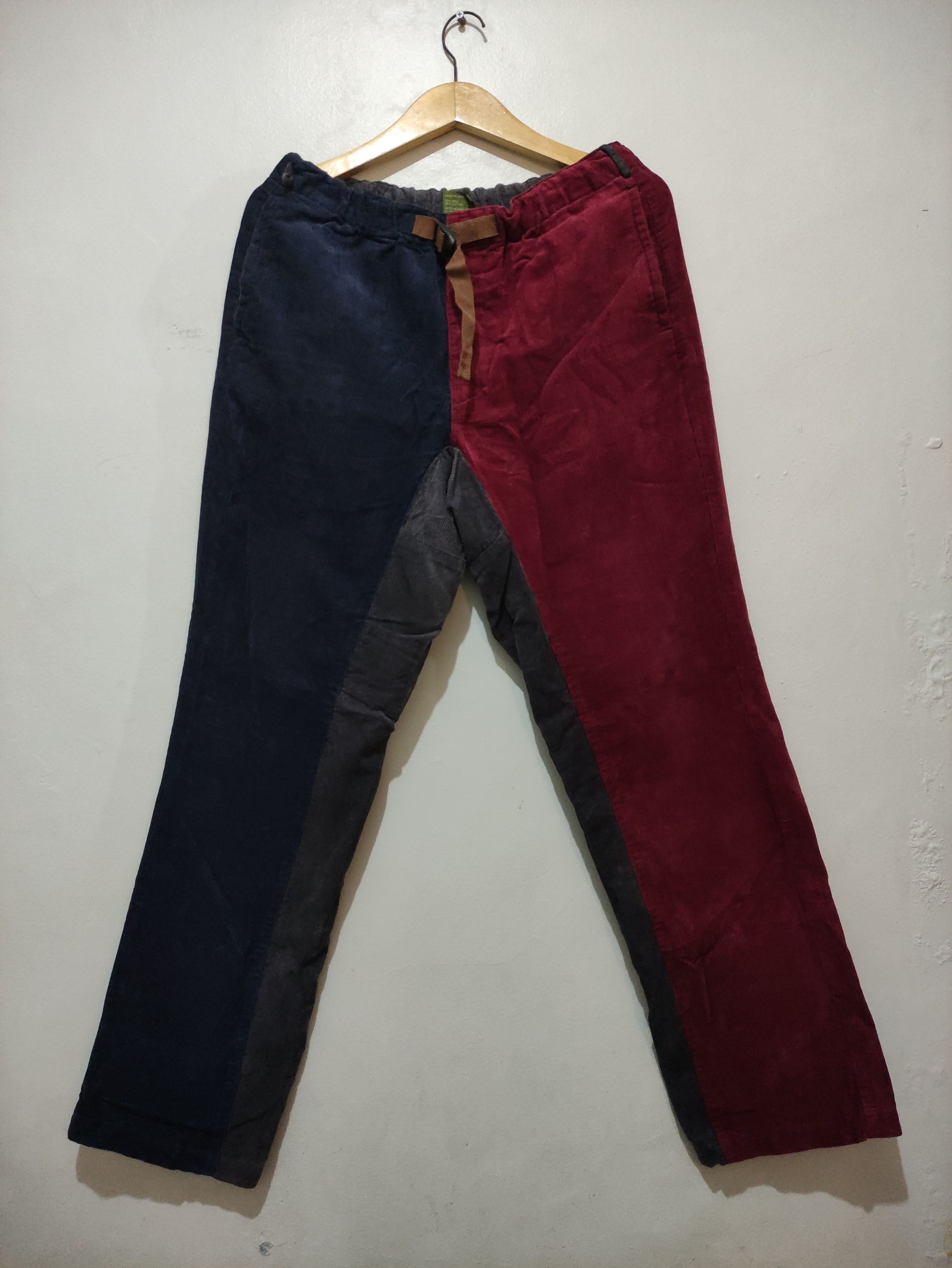 Japanese Brand Phatee Wear Venue Pants Crazy Pattern Corduroy Size US 32 / EU 48 - 1 Thumbnail