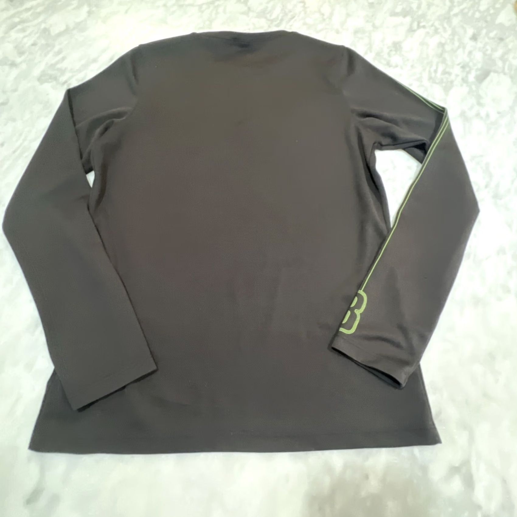 Burton Burton Shirt Men’s Medium Black Green Long Sleeve Graphic Print Polyester Size US M / EU 48-50 / 2 - 2 Thumbnail
