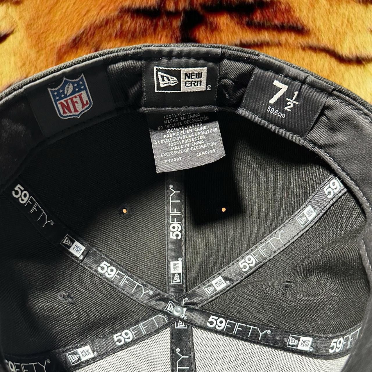 NFL × Vintage Black New Era 59fifty fitted cap Size ONE SIZE - 3 Thumbnail