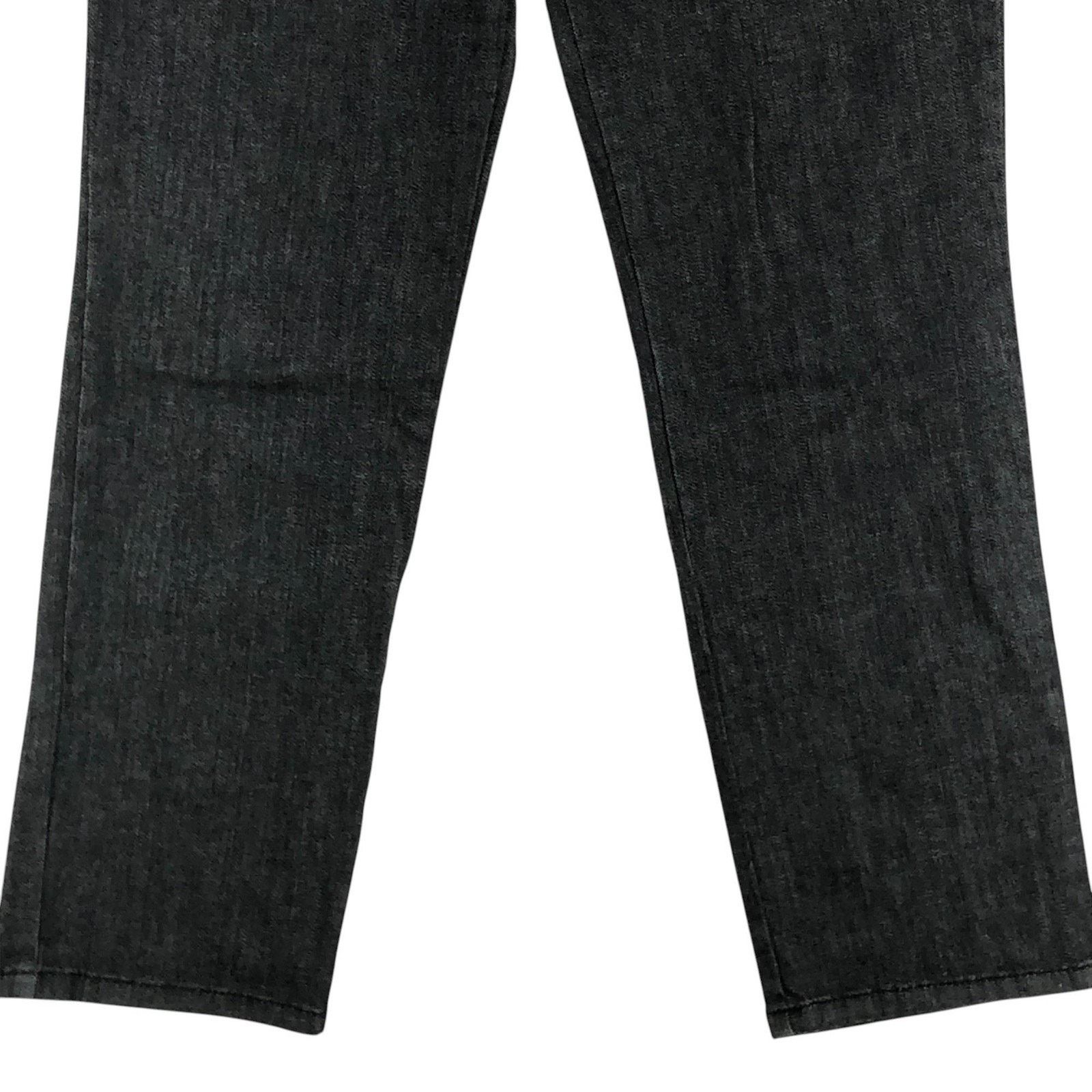 Escada Escada Jeans 38 Black Straight Leg Stretch Pants Modern Fit Size 32" / US 10 / IT 46 - 4 Thumbnail