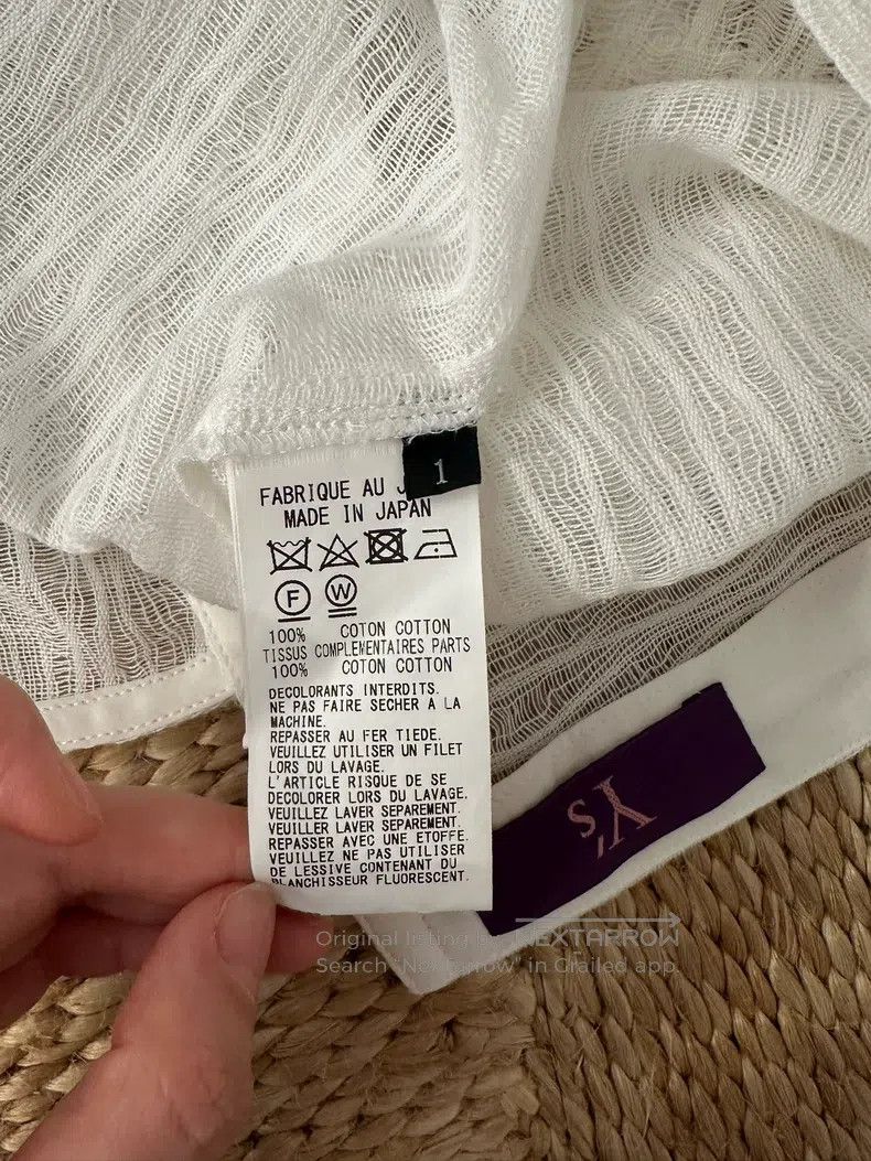 Yohji Yamamoto Yohji Yamamoto shirt Size US S / EU 44-46 / 1 - 8 Thumbnail