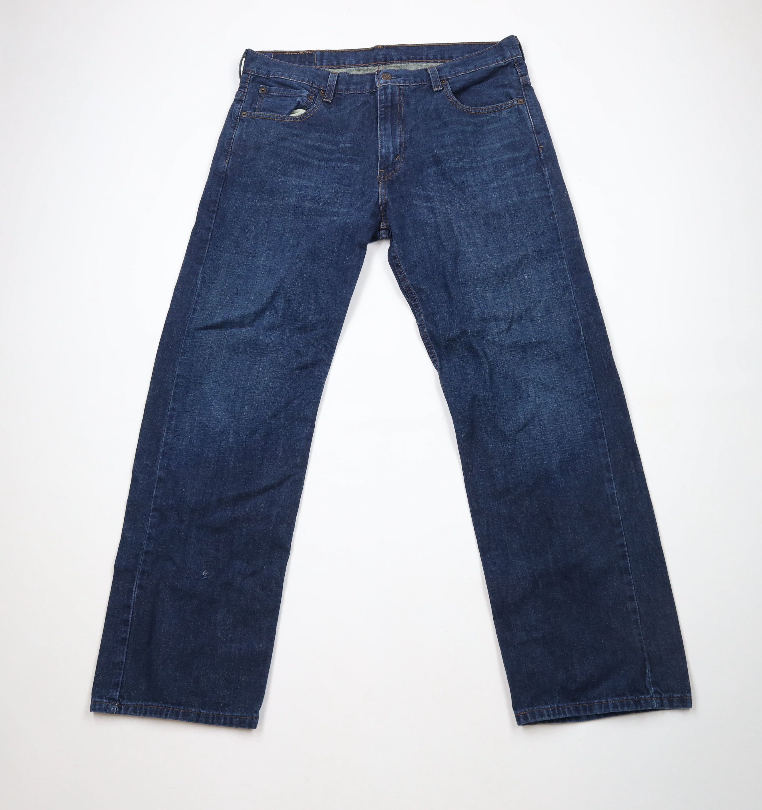 Levi's × Vintage Vintage Y2K Levis 569 Loose Fit Wide Leg Denim Jeans Blue Size US 34 / EU 50 - 1 Thumbnail