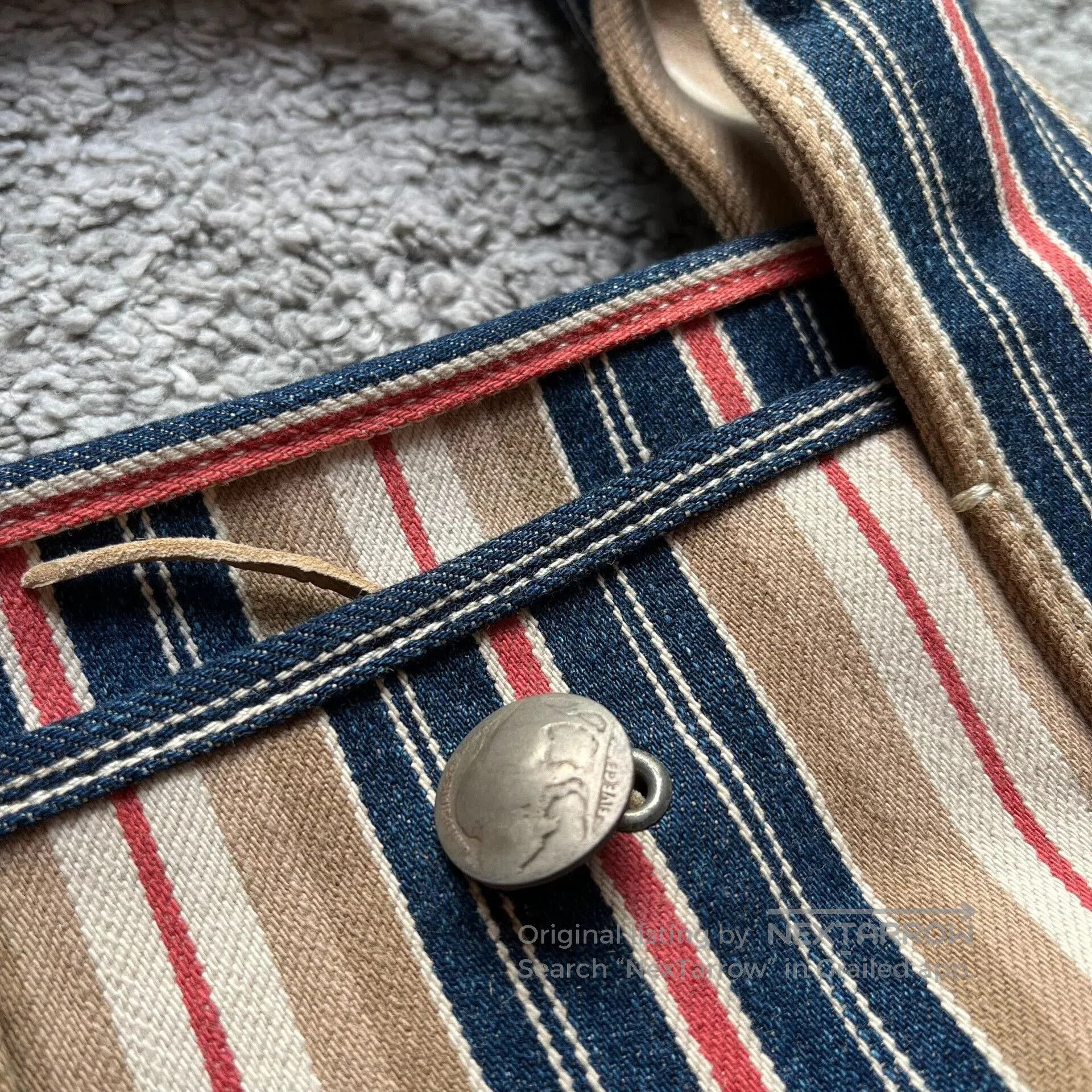 Visvim Visvim Teton Tote Oka XL Blue. Size ONE SIZE - 2 Thumbnail