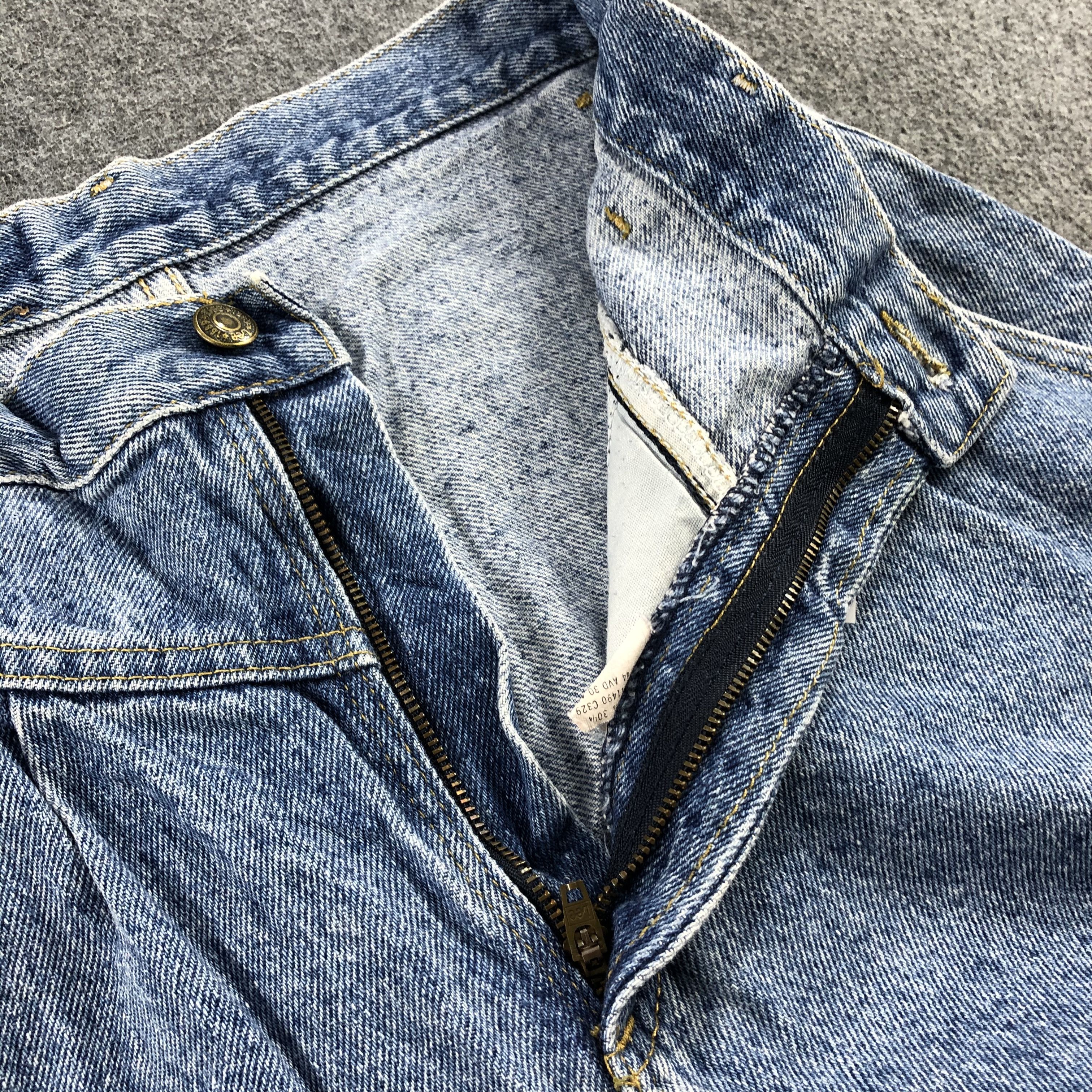 Lee Vintage Blue Wash Lee Jeans-J2034 Size US 29 - 8 Thumbnail
