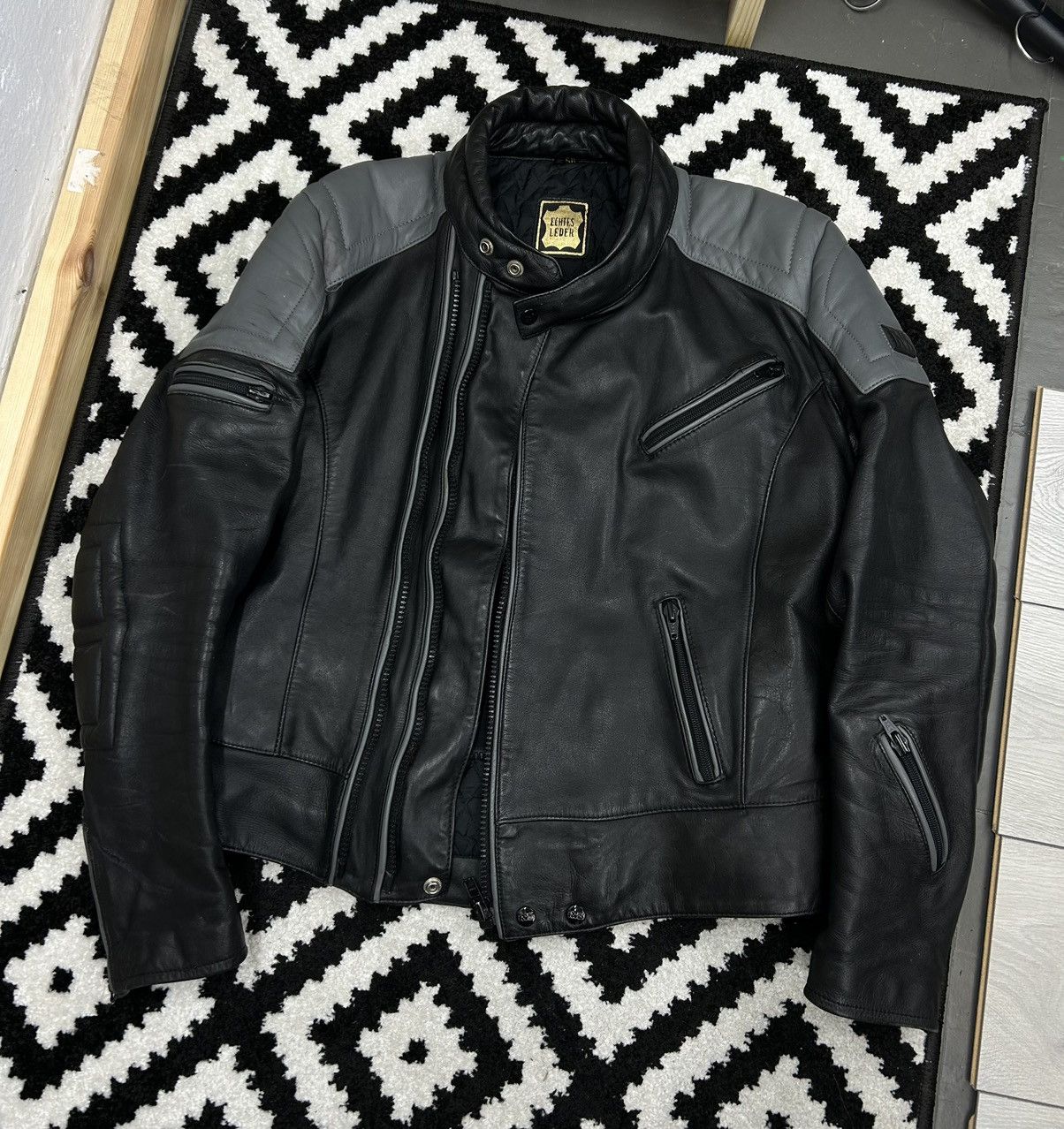 Other IXS Racing Leather Jacket size M - L Black Size US L / EU 52-54 / 3 - 3 Thumbnail