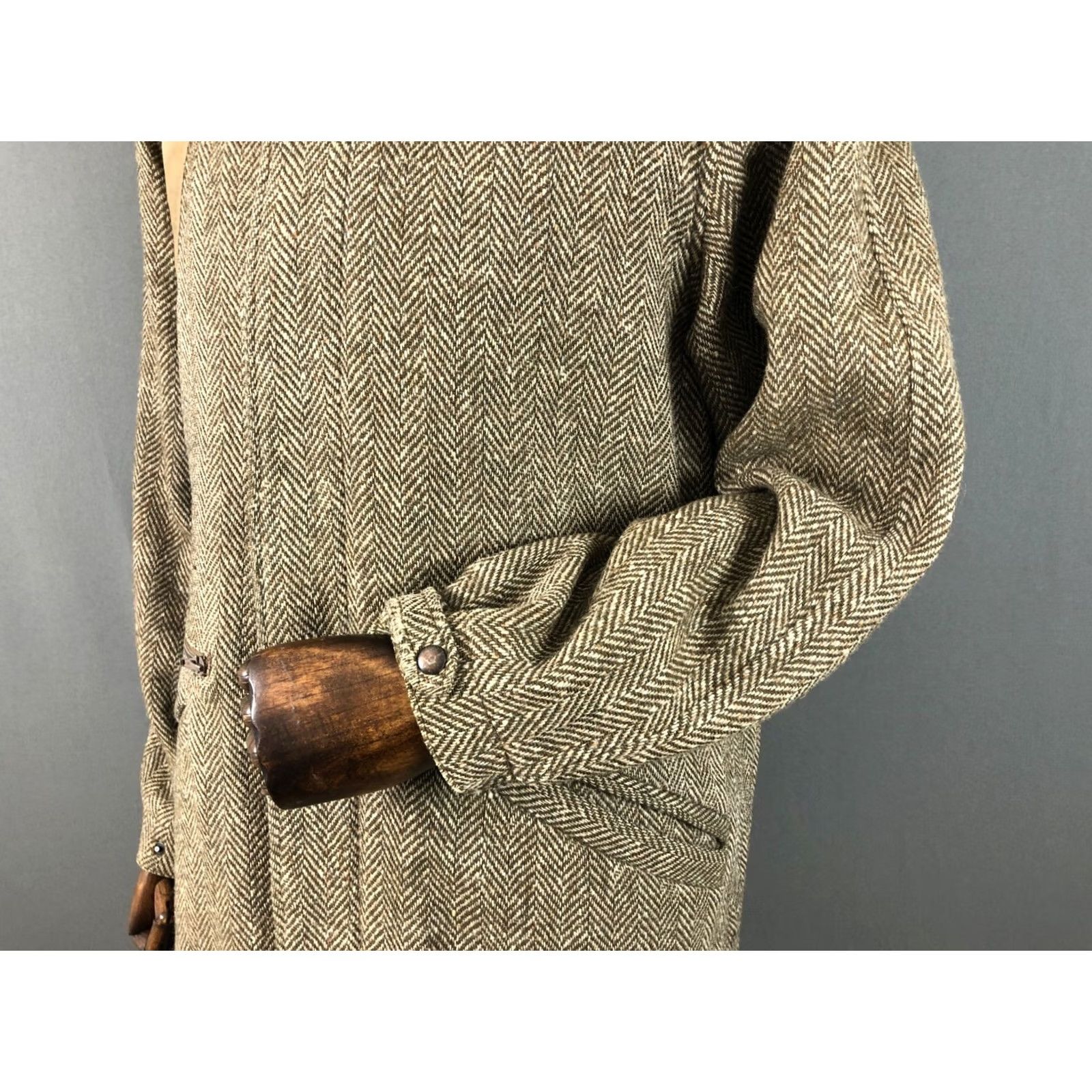 Valstar Valstar Coat Wool/Alpaca Men Brown Patterned Size US M / EU 48-50 / 2 - 7 Thumbnail